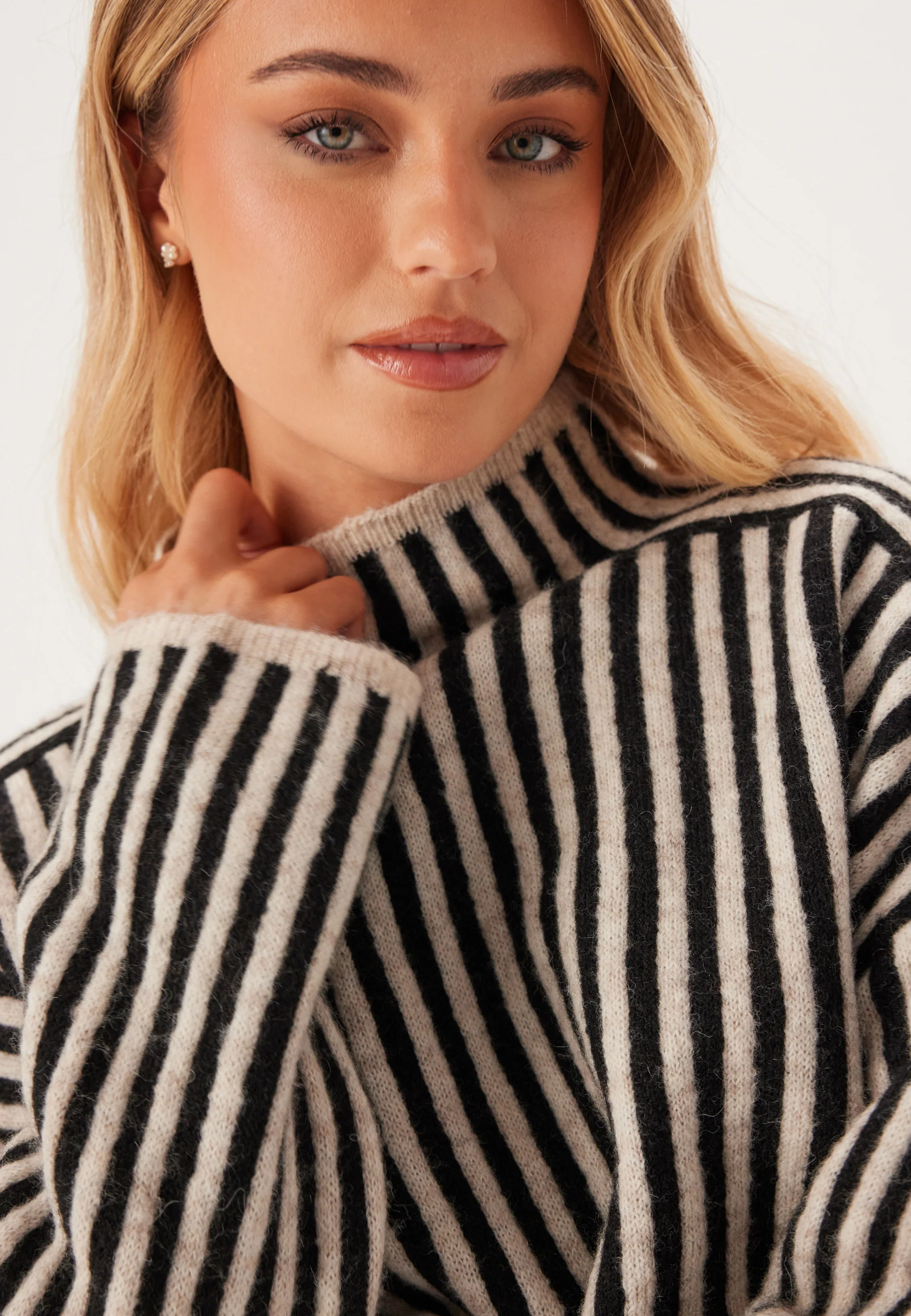 Onlgro Life Ls Stripe High Nec - Image 4
