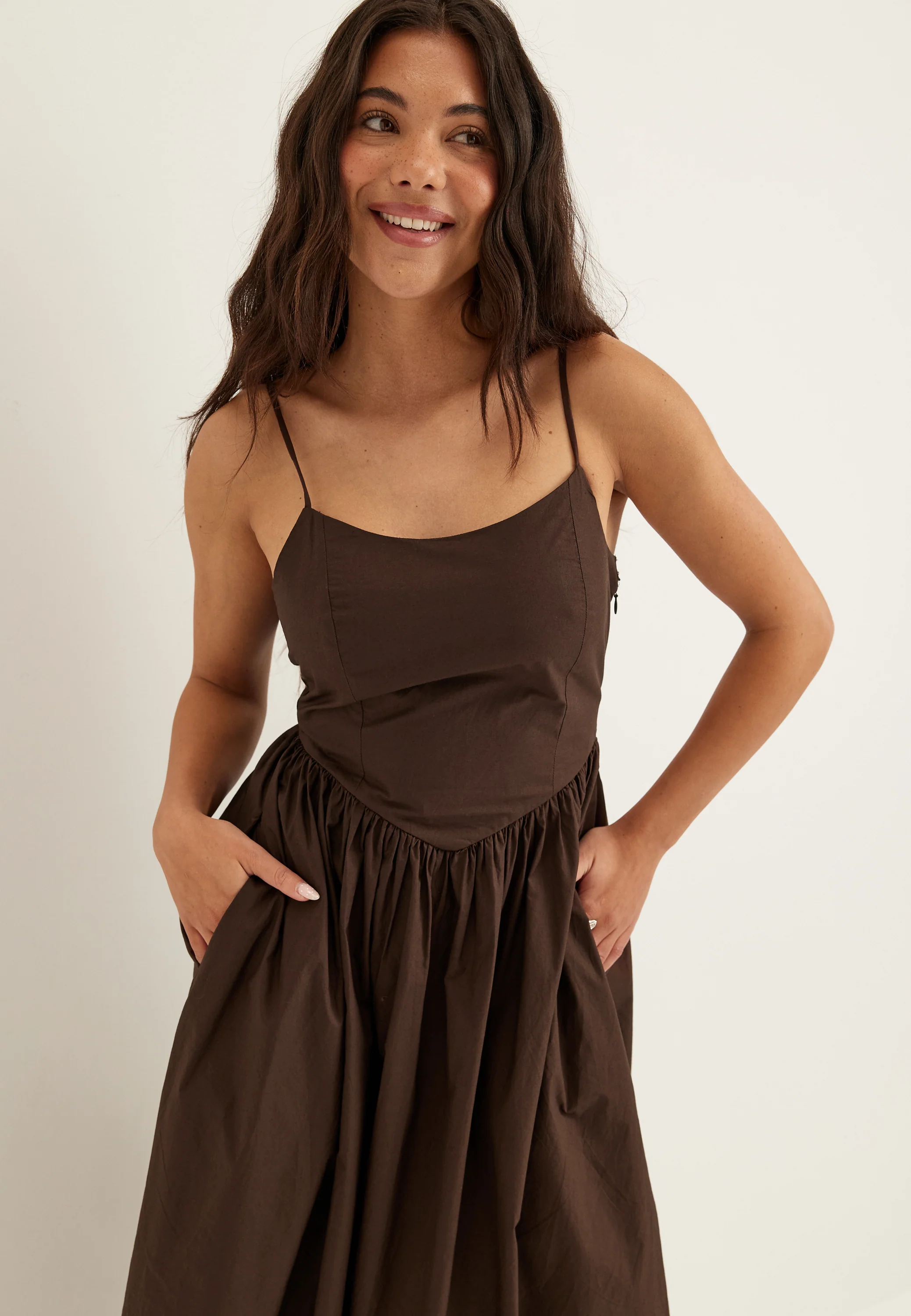 Onllikara Strap Waist Long Dress - Image 2