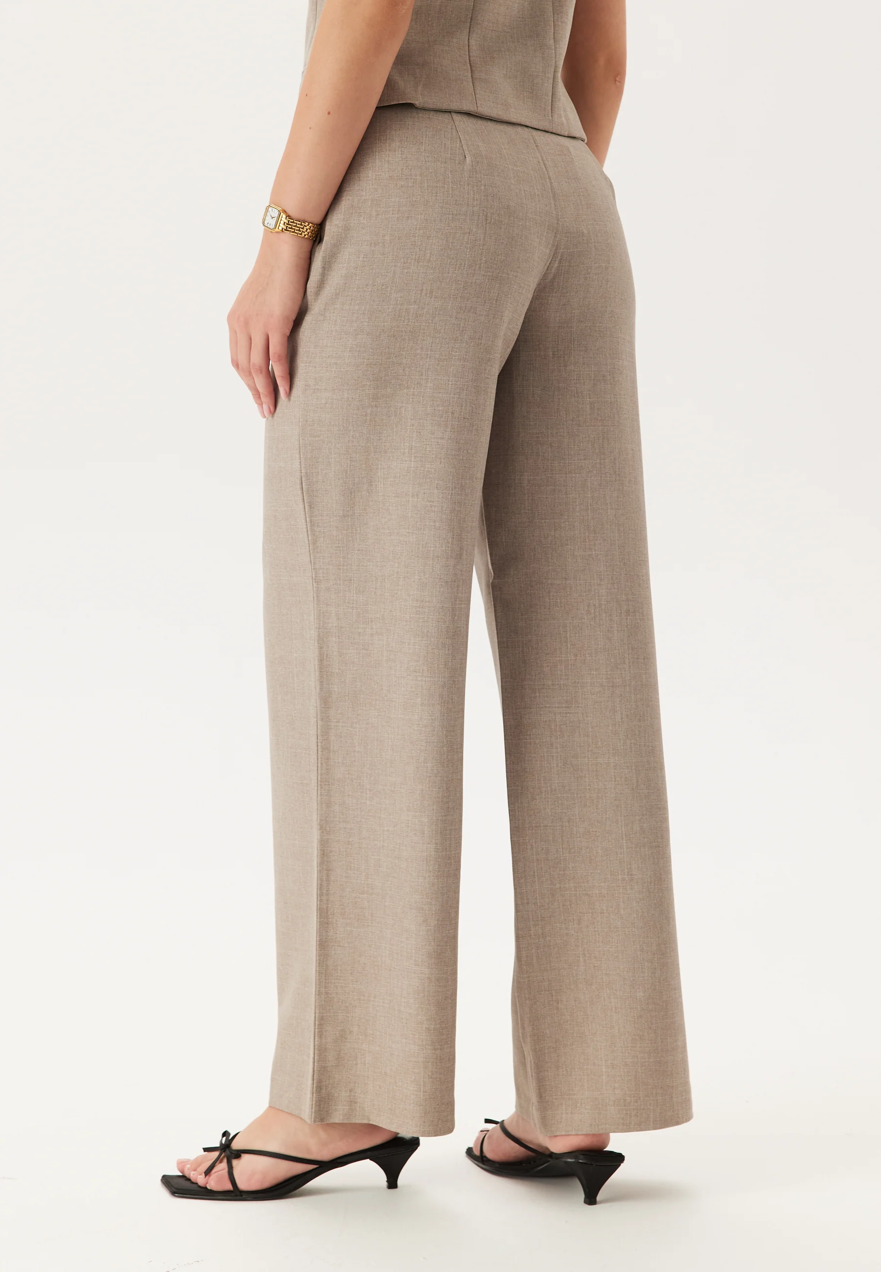 Onllinda Hw Str Mel Pants Tlr - Image 3
