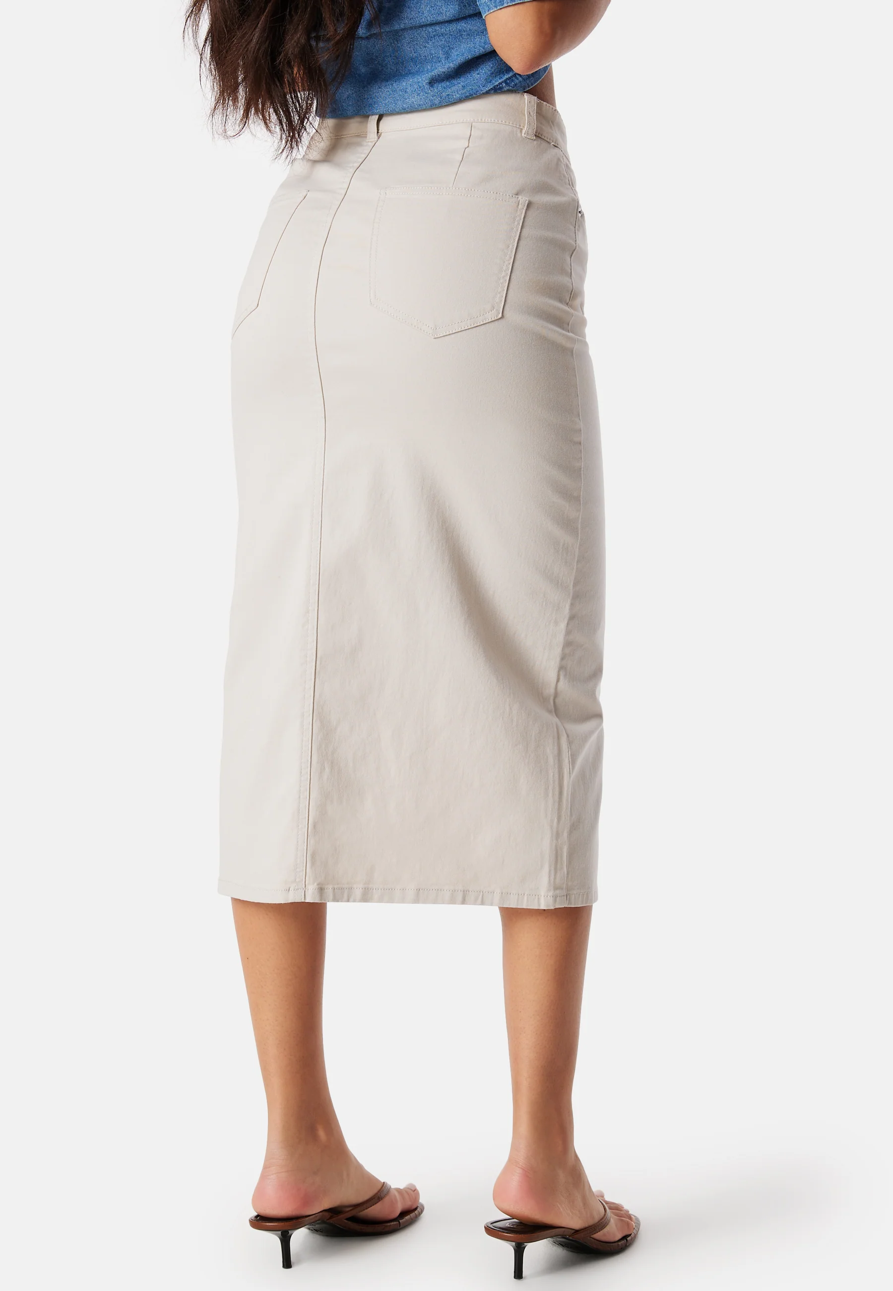 Onllola Long Slit Skirt - Image 2