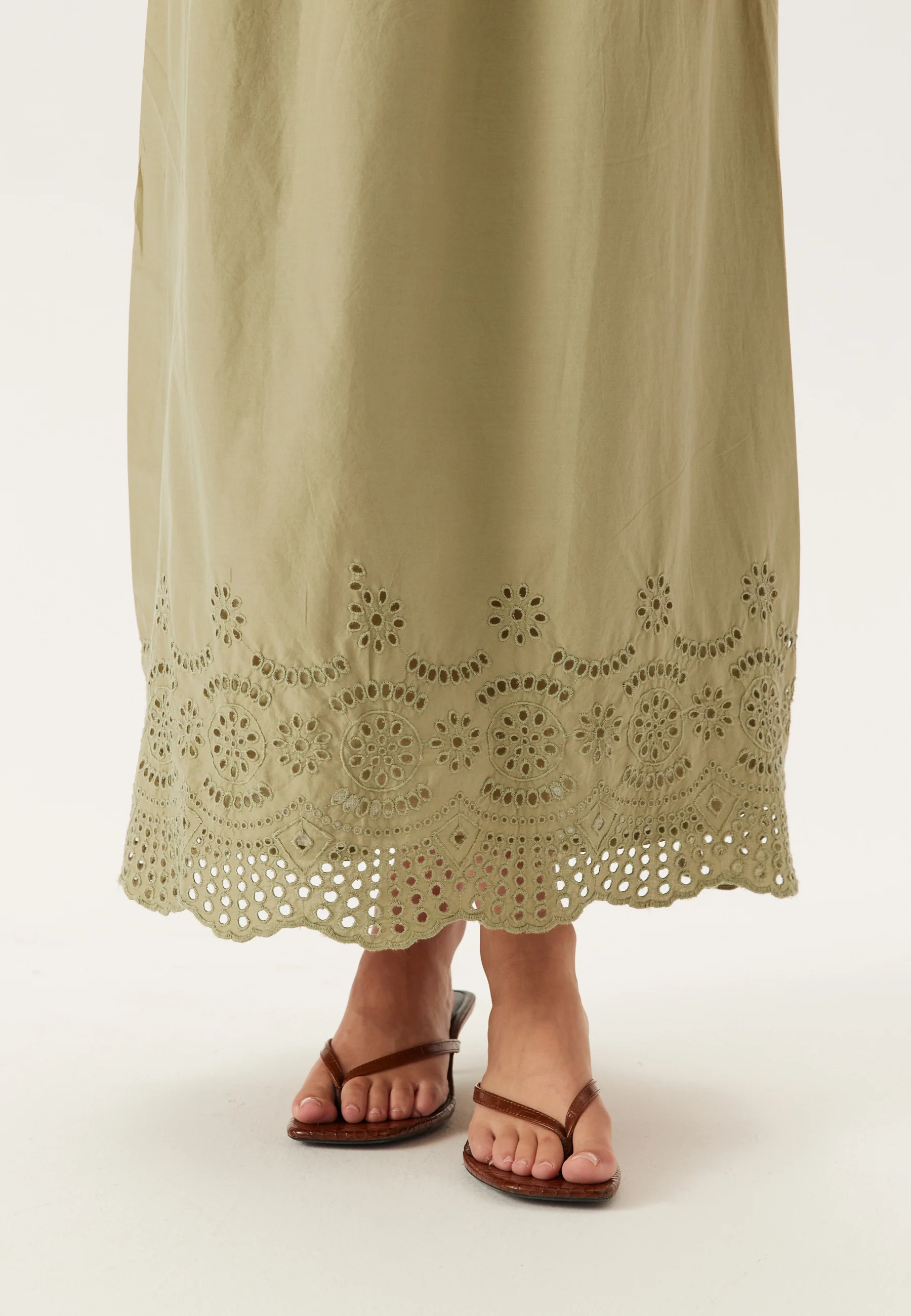 Onllou Life Emb Long Skirt - Image 3