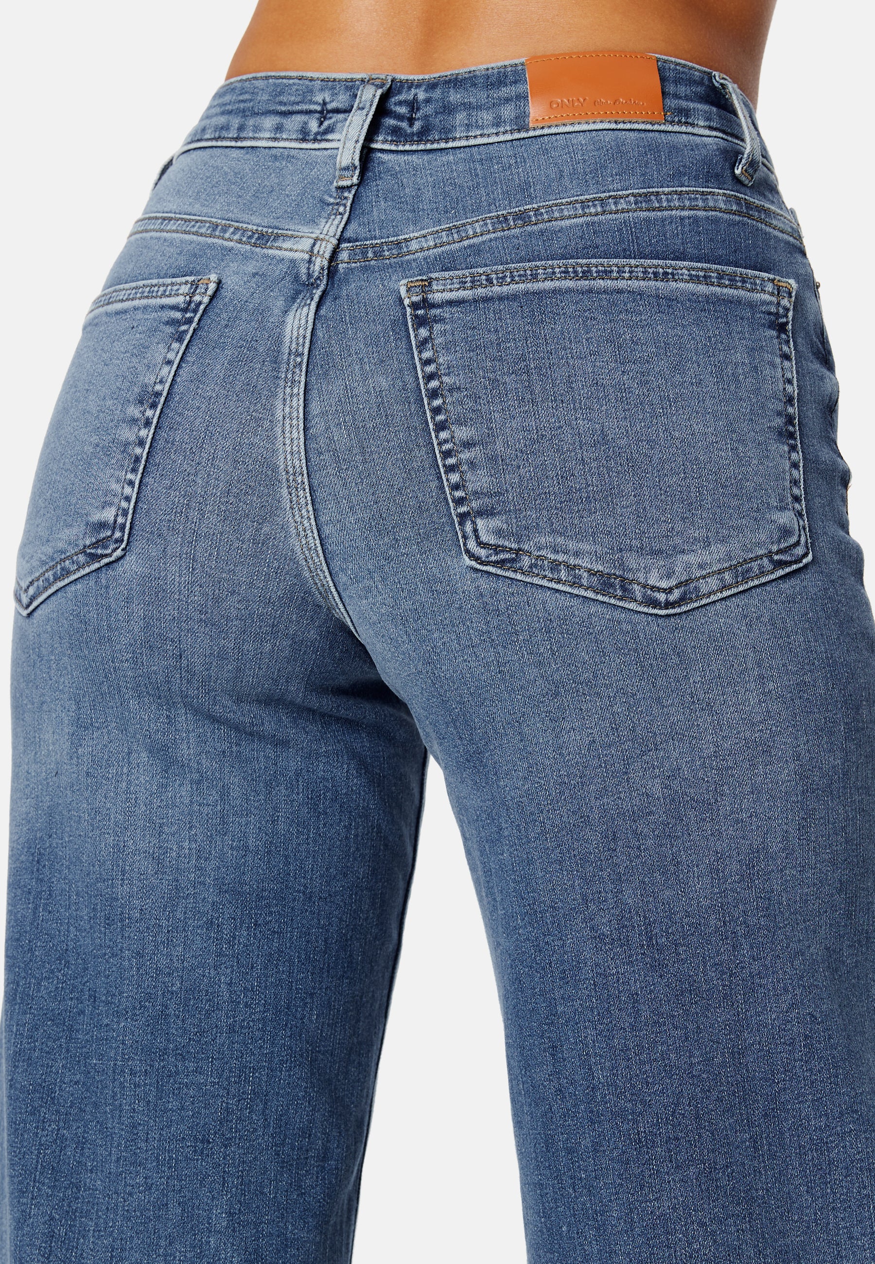 Onlmadison Blush HW Wide Denim - Image 4