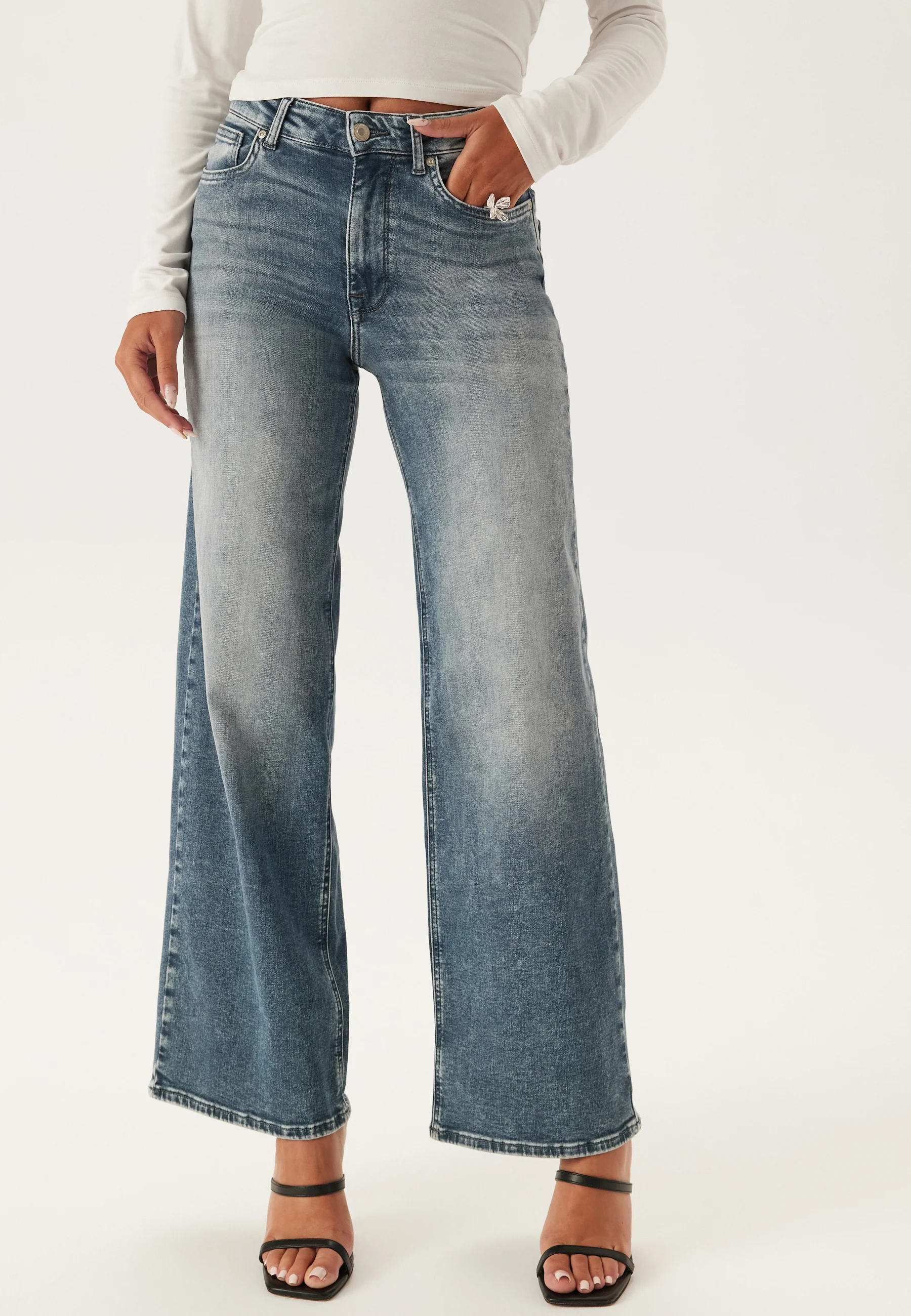 Onlmadison Blush Hw Wide Dnm R - Image 2