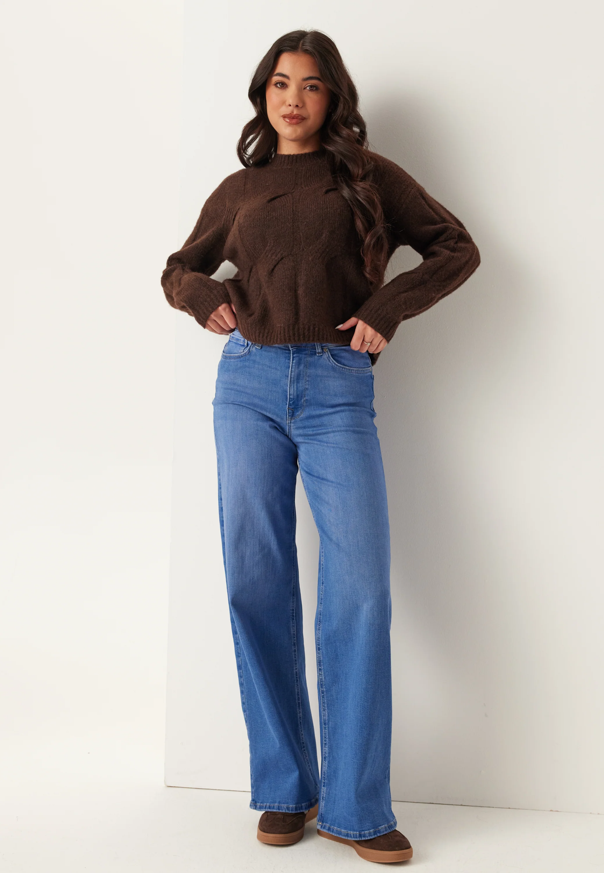 Onlmadison Blush Hw Wide Dnm - Image 3