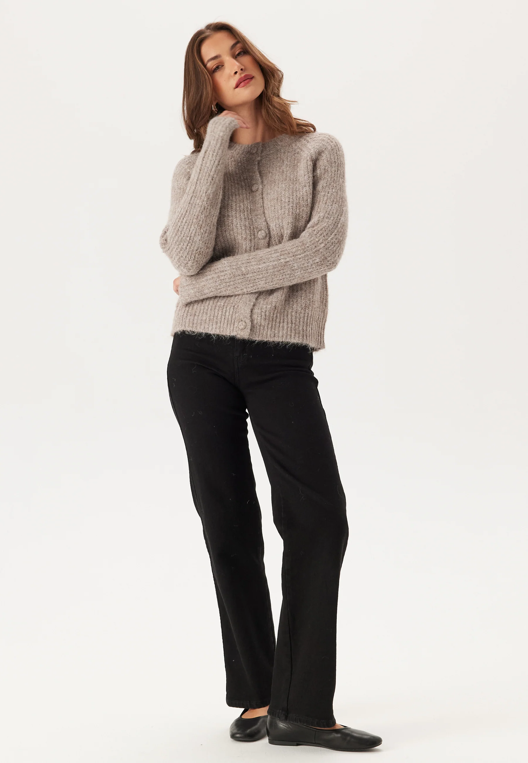 Onlmaggie Life Ls O-neck Cardi - Image 3