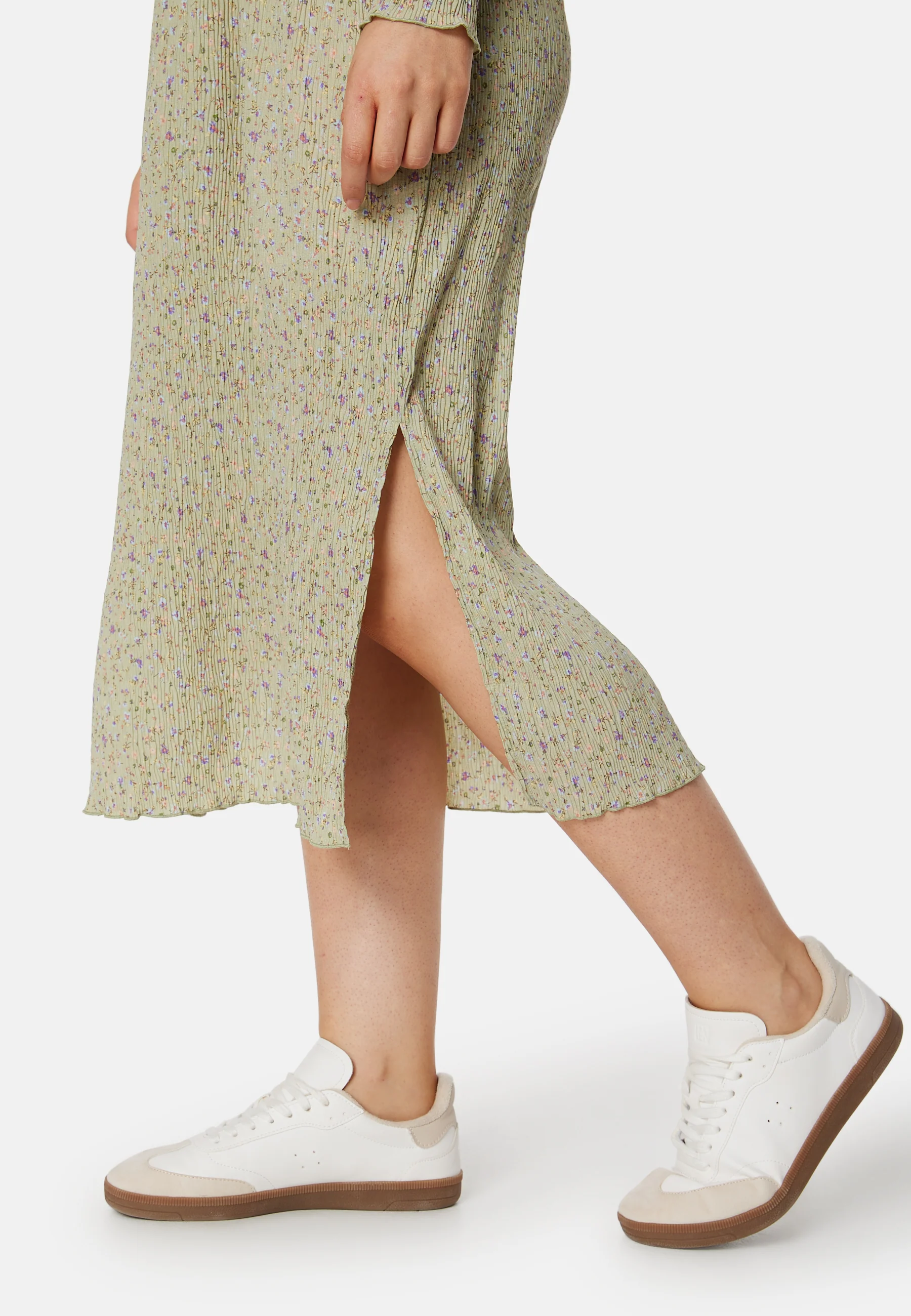 Onlmolly L/S Plisse Dress - Image 4
