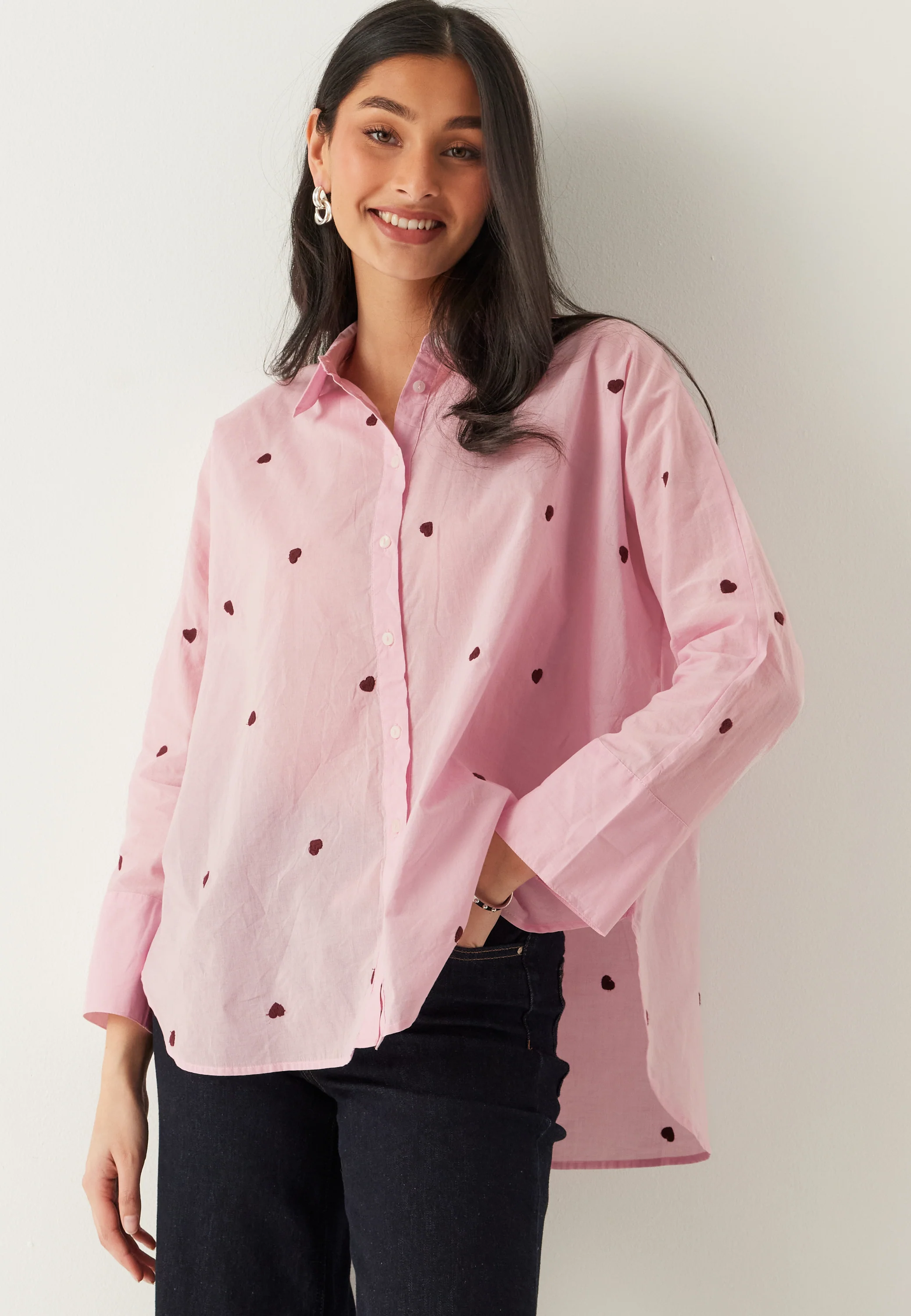 Onlnew Lina Grace Ls Emb Shirt - Image 4