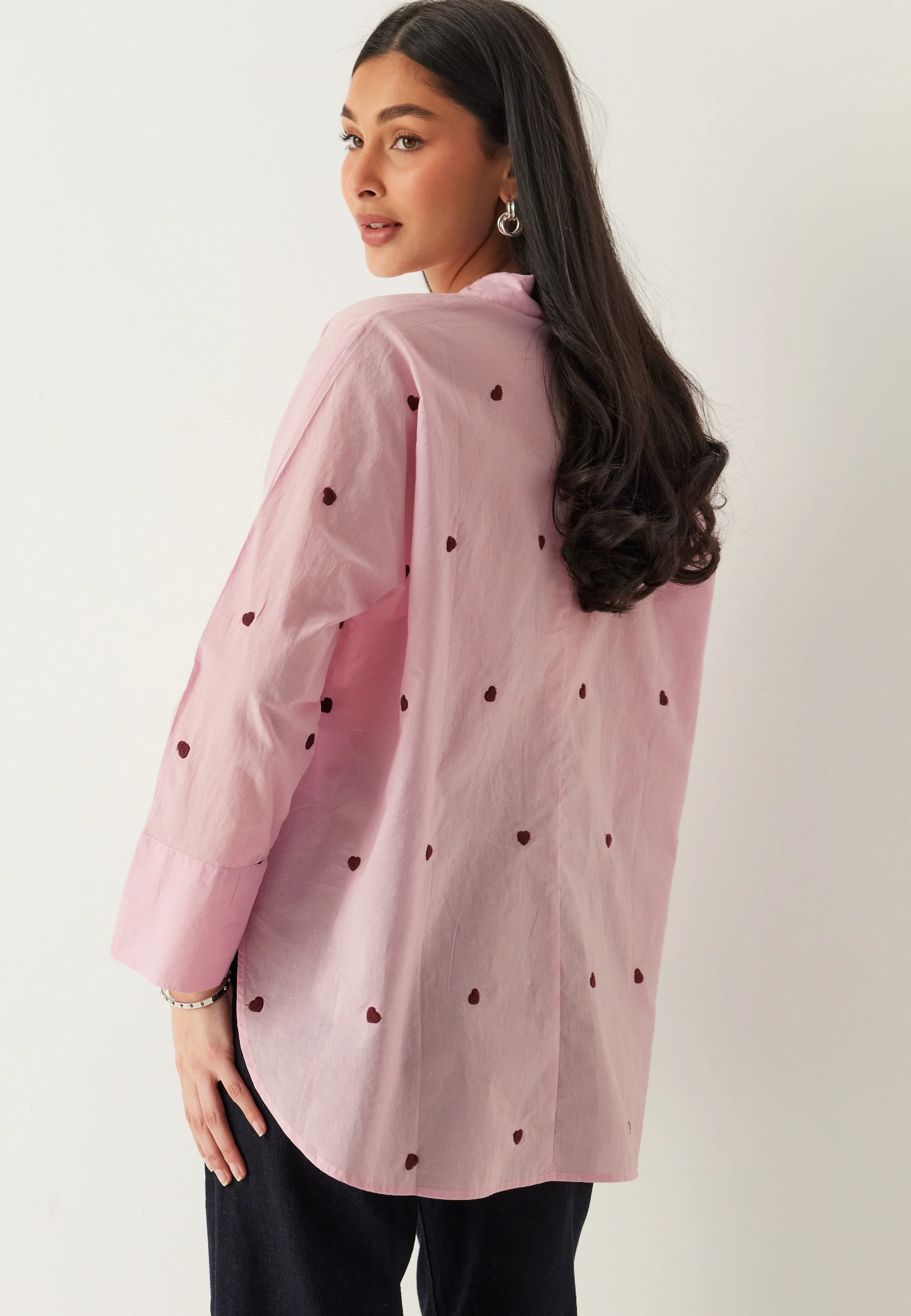 Onlnew Lina Grace Ls Emb Shirt - Image 5