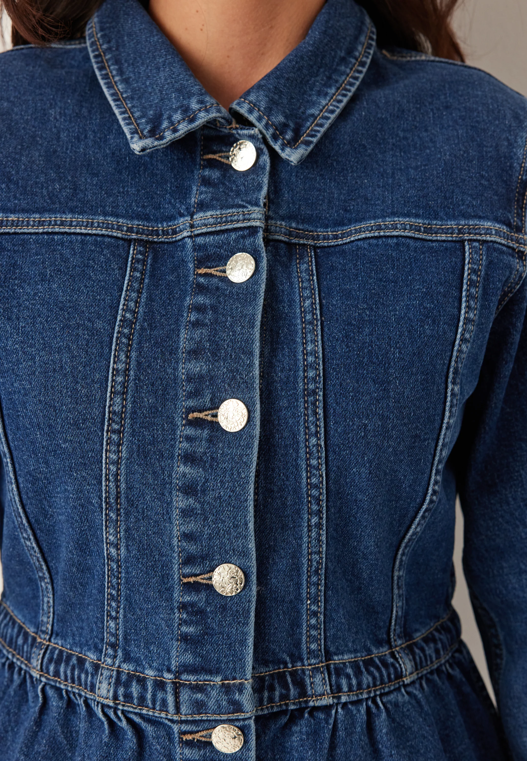 Onlremi L/S PEPLUM JACKET DNM - Image 5