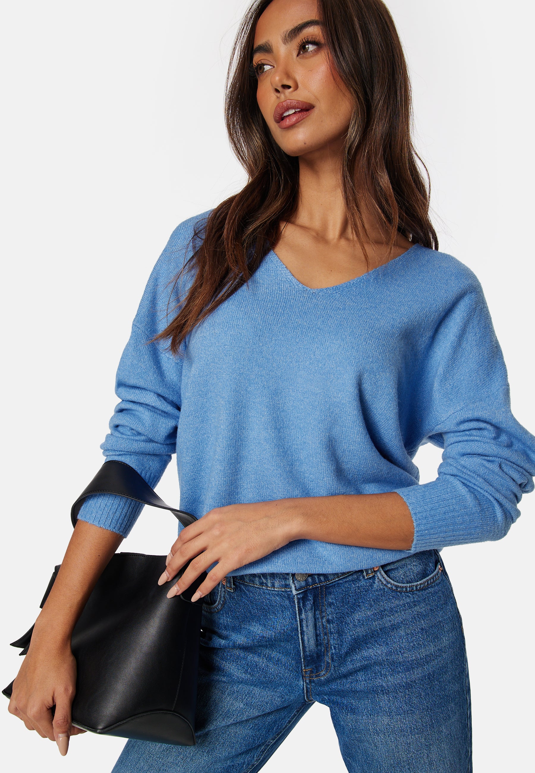Onlrica Life L/S V-Neck Pullover Knit