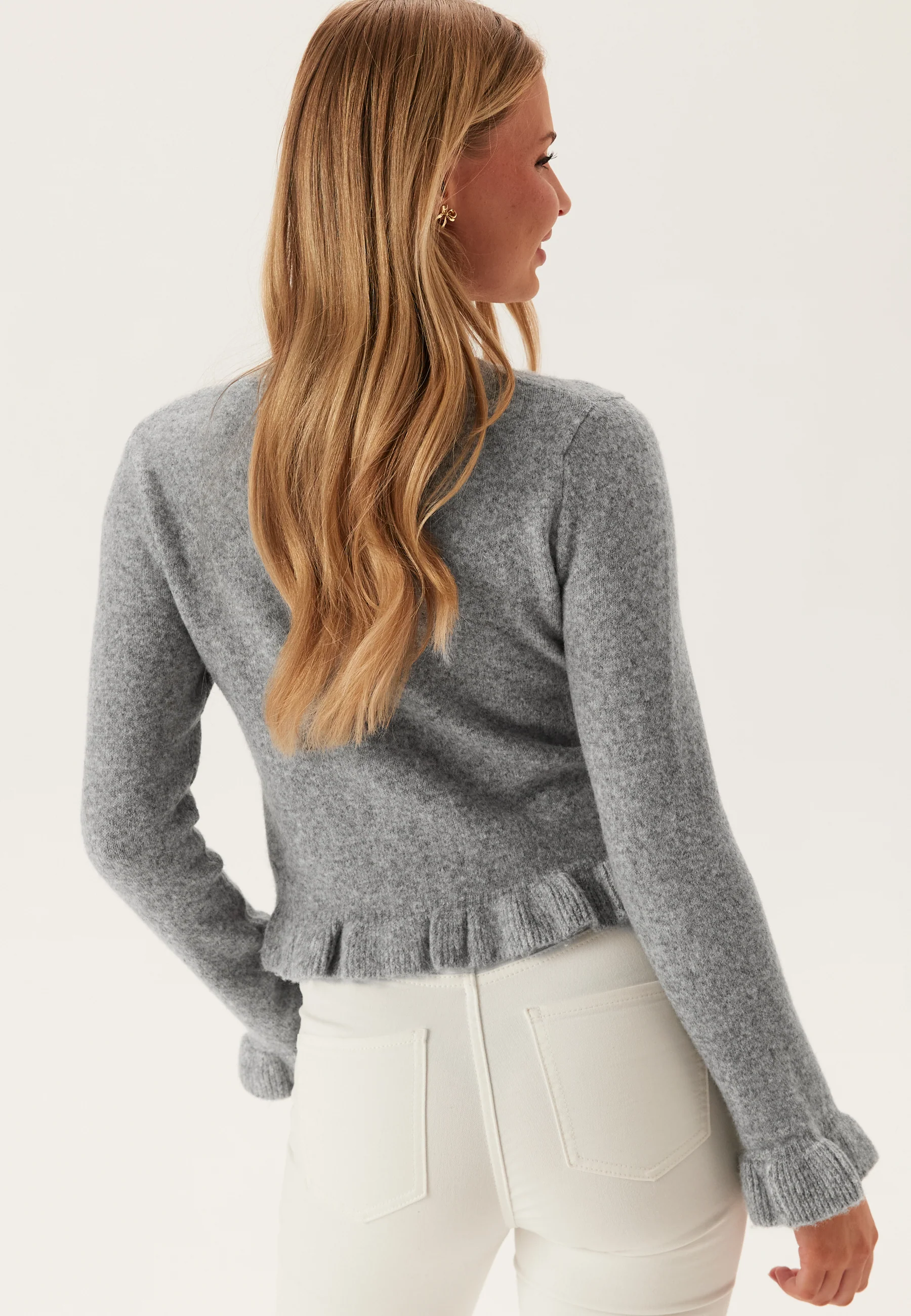 Onlrima Life Ls Frill Button C - Image 3