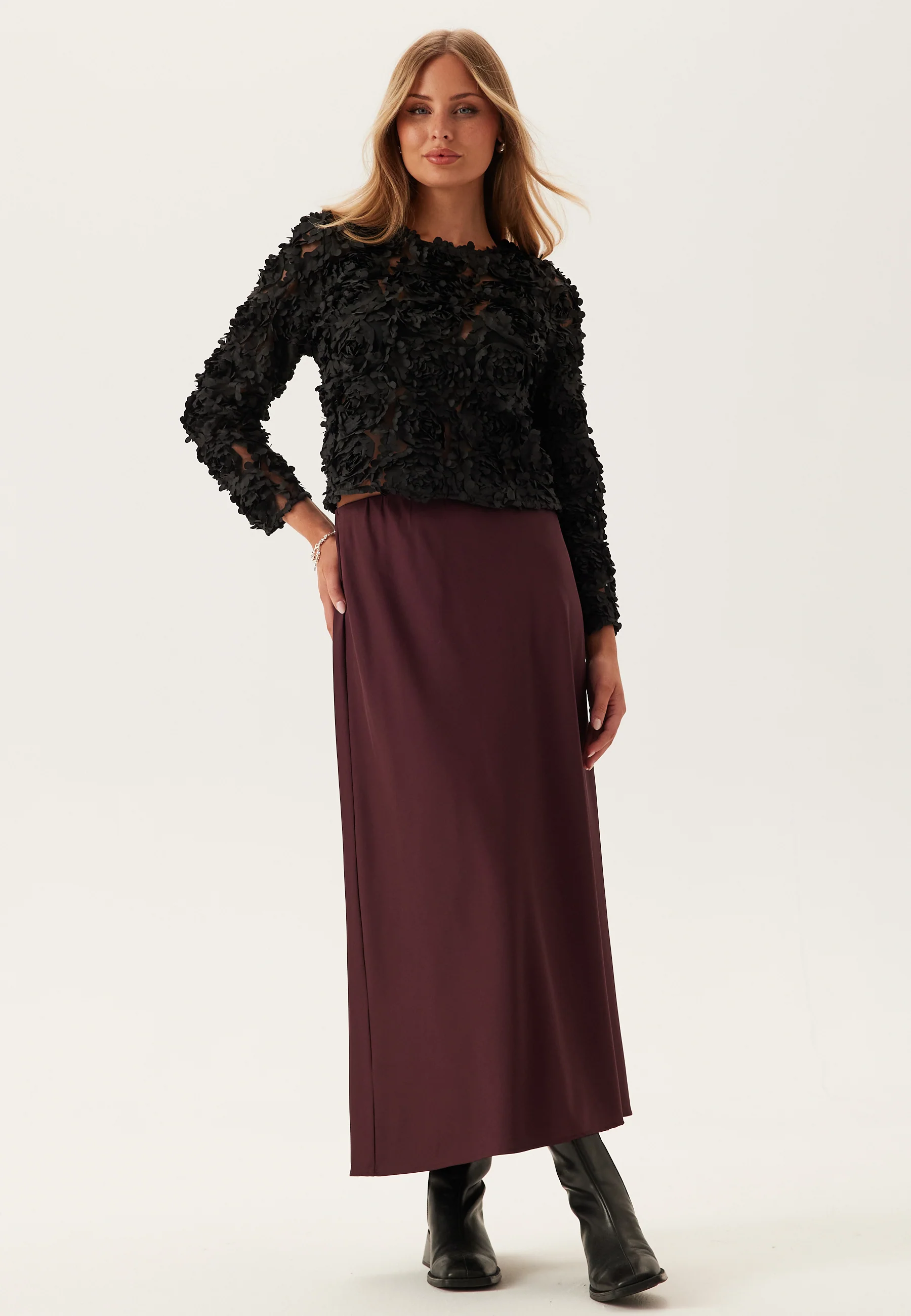 Onlrosebloom L/S Top - Image 3