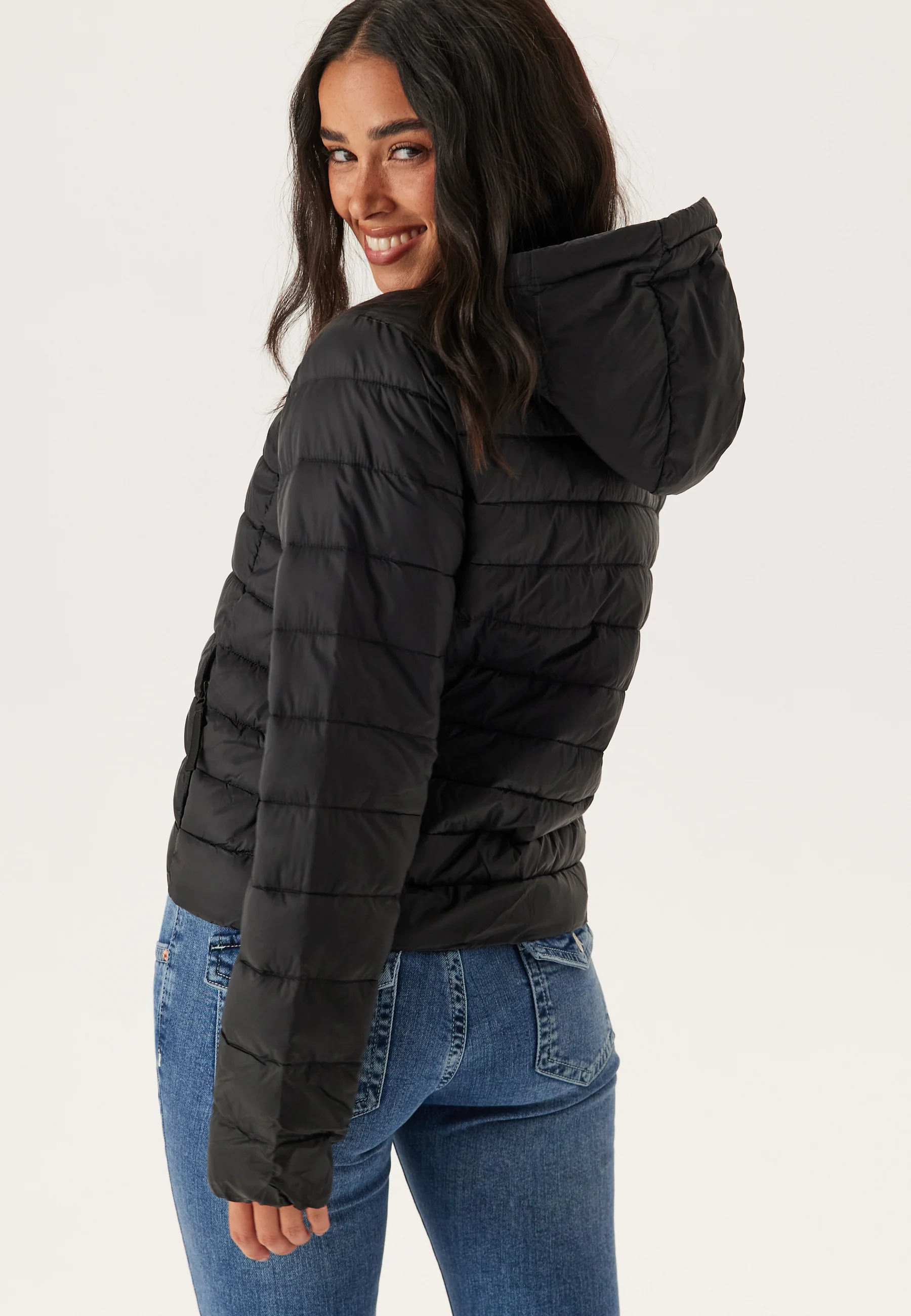 Onltahia Lw Quilted Hood Jkt - Image 2