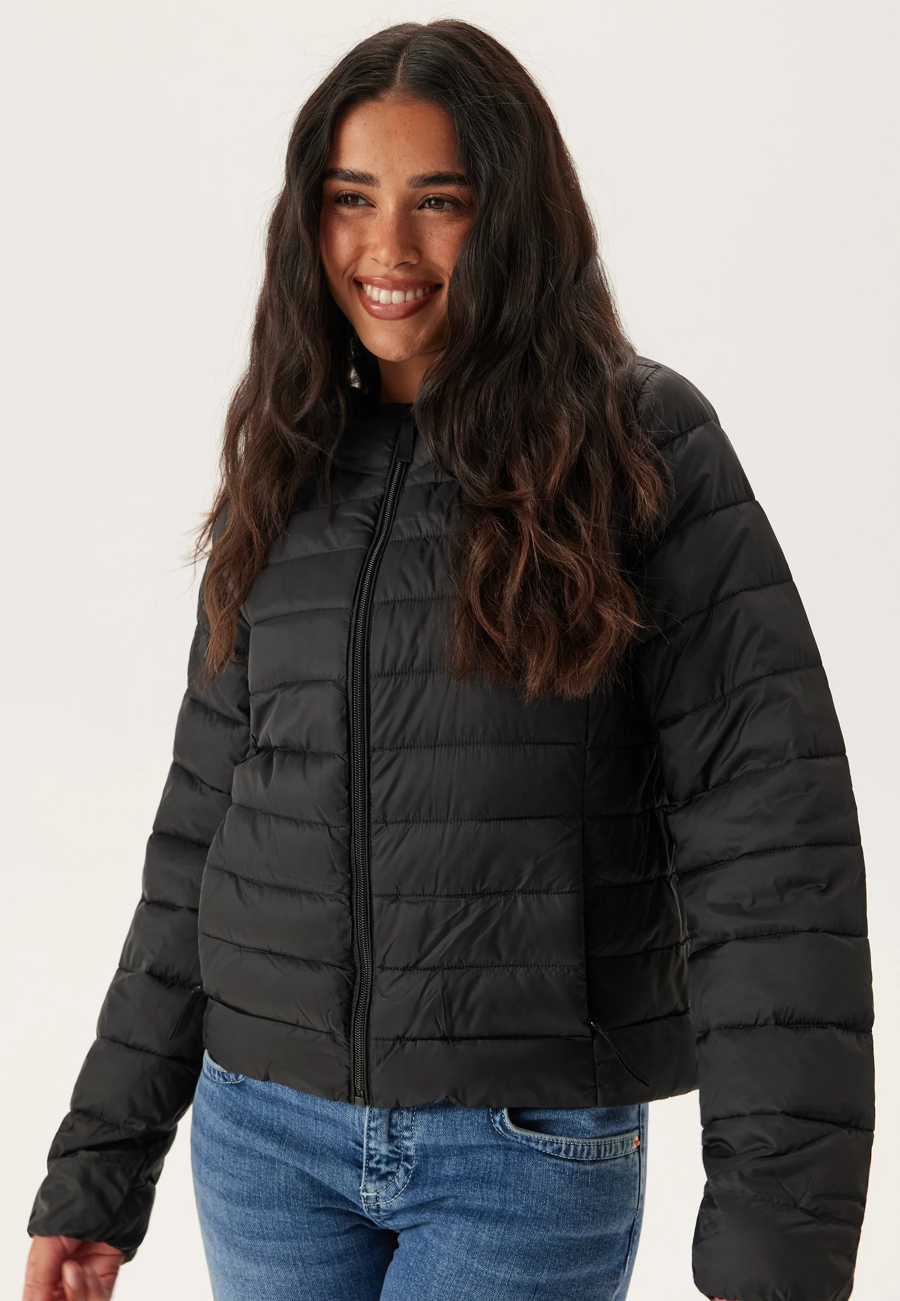 Onltahia Lw Quilted Hood Jkt - Image 4