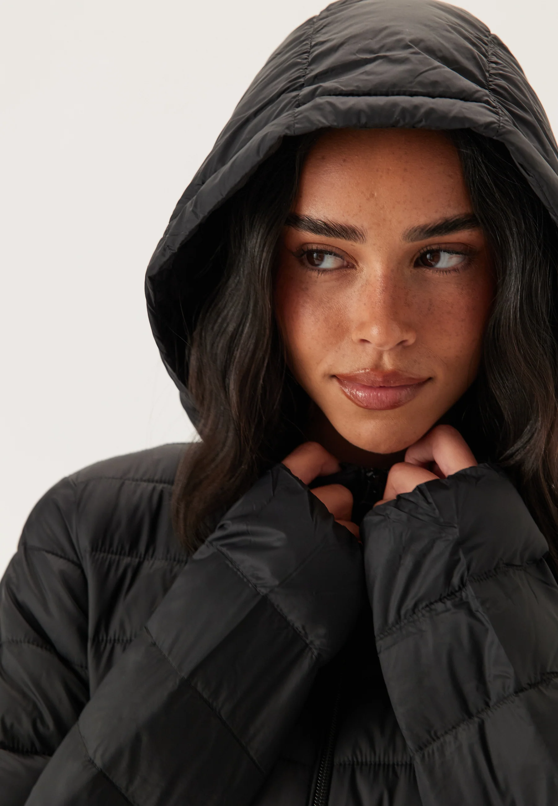 Onltahia Lw Quilted Hood Jkt - Image 5