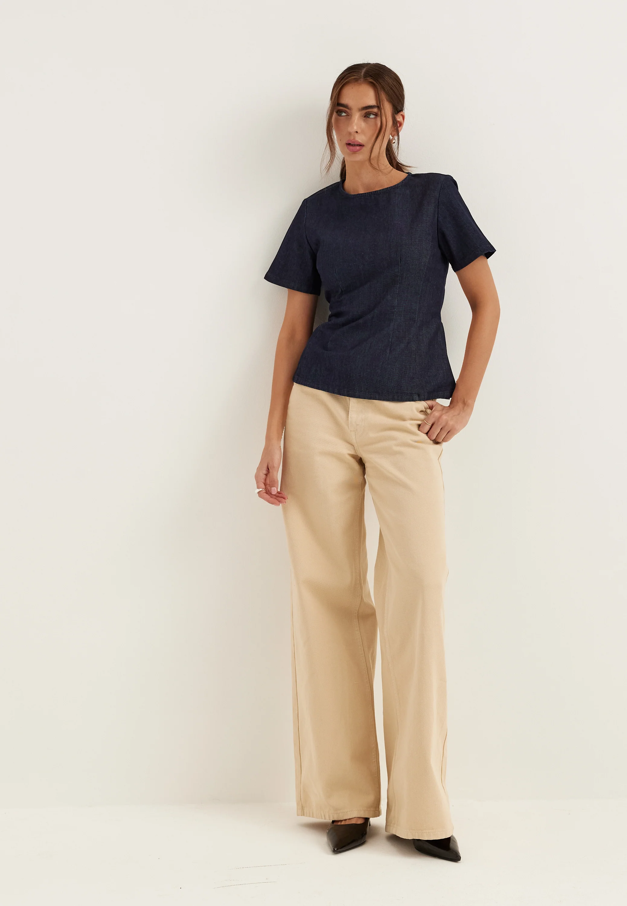 Onltammy S/S FITTED DNM SHIRT - Image 3