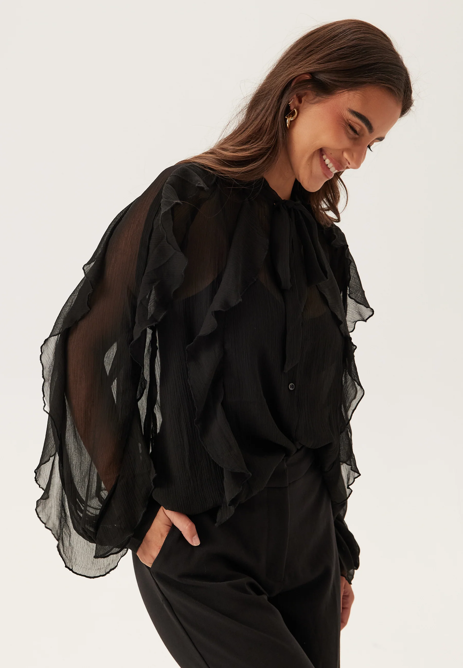 Onltaryn Ls Romantic Ruffle Bl - Image 4