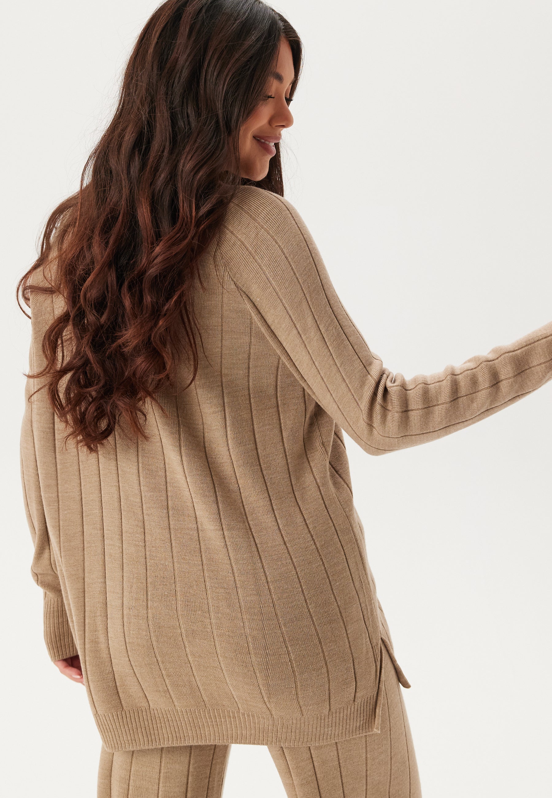 Onltess Ls Long High Neck Knt - Image 2