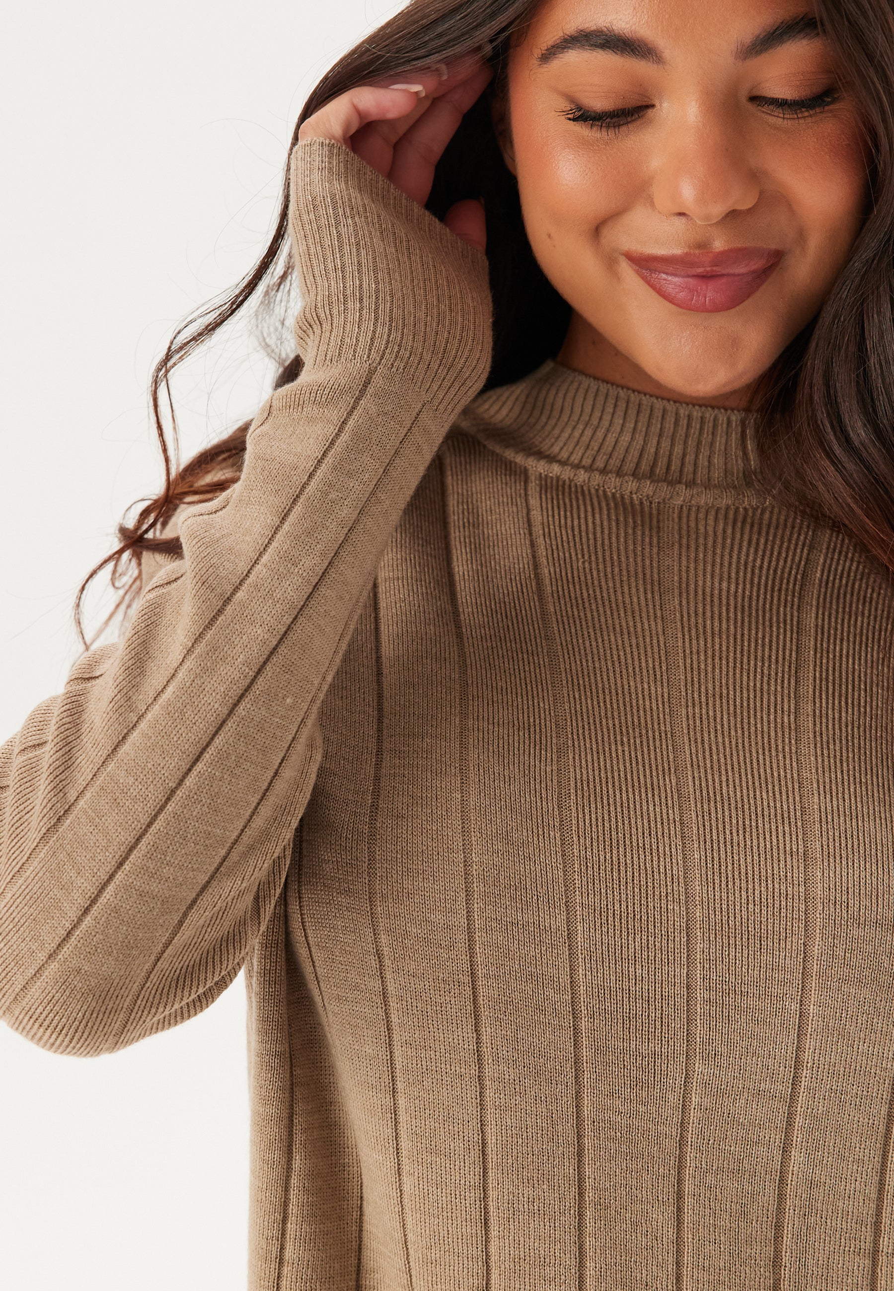 Onltess Ls Long High Neck Knt - Image 4