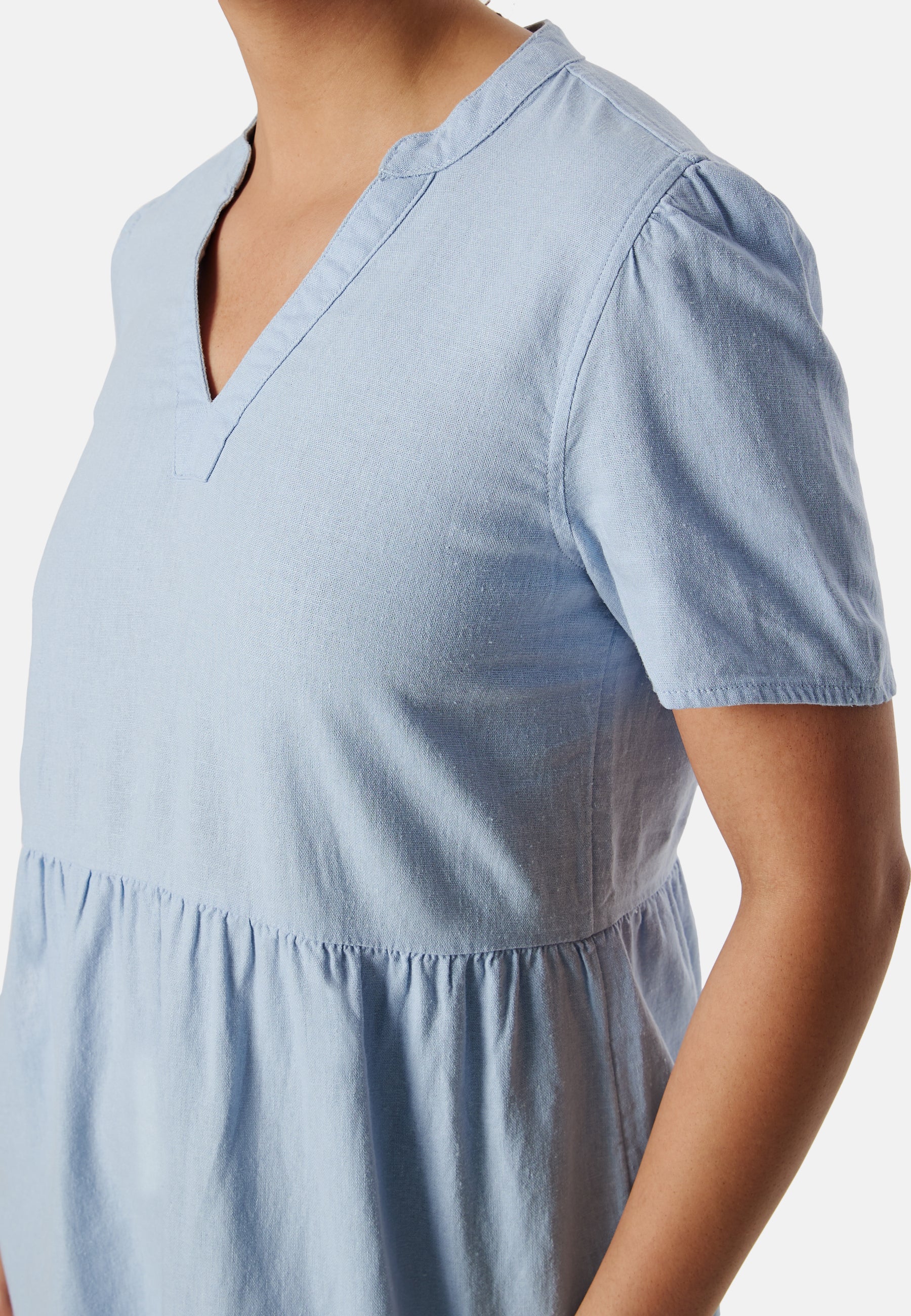 Onltiri-Caro V-Nec Lin Dress - Image 4