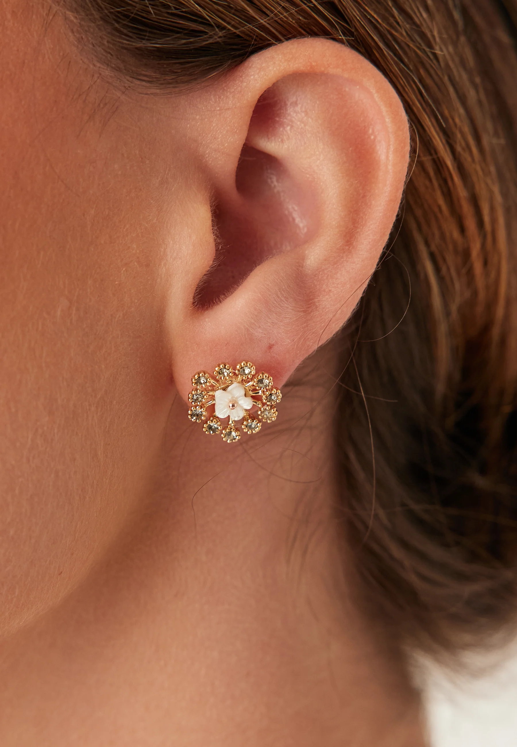 Organza Botanical Earrings - Image 2