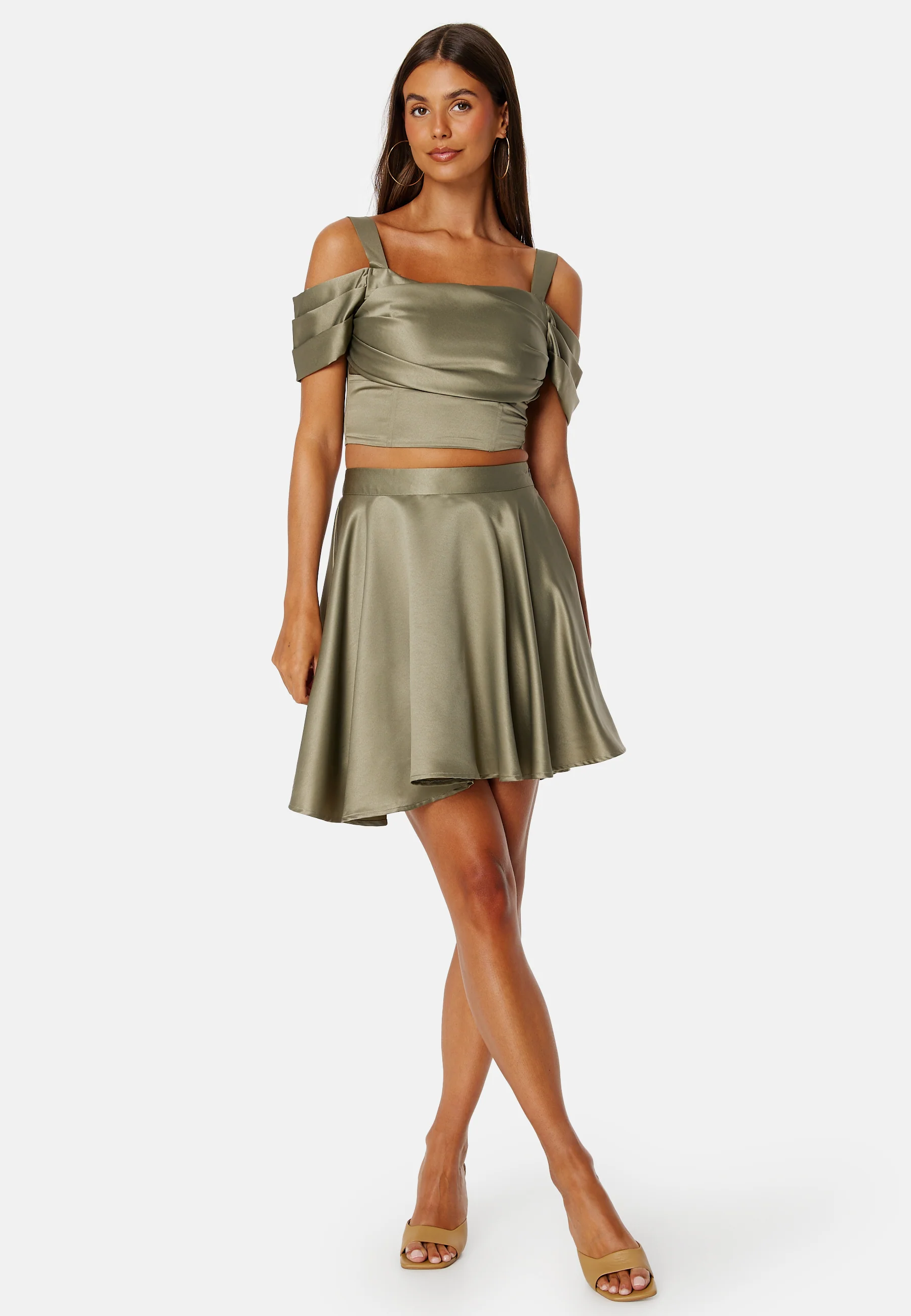 Ortiza Satin Skirt - Image 2