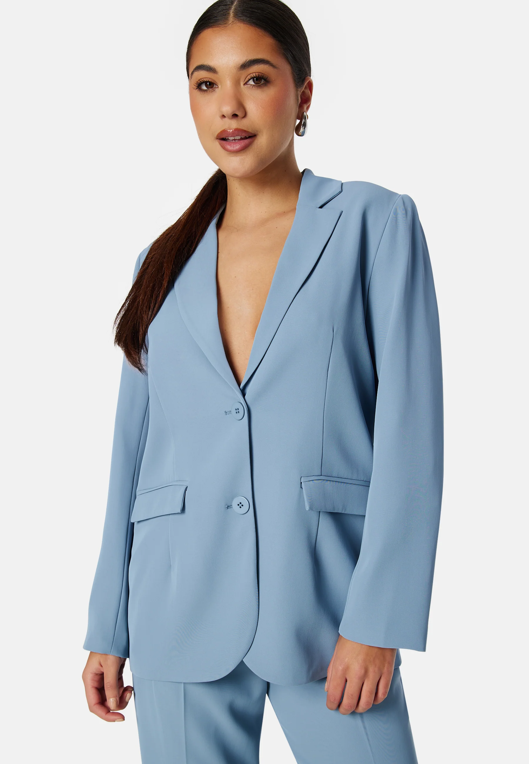 Oversized L/S blazer
