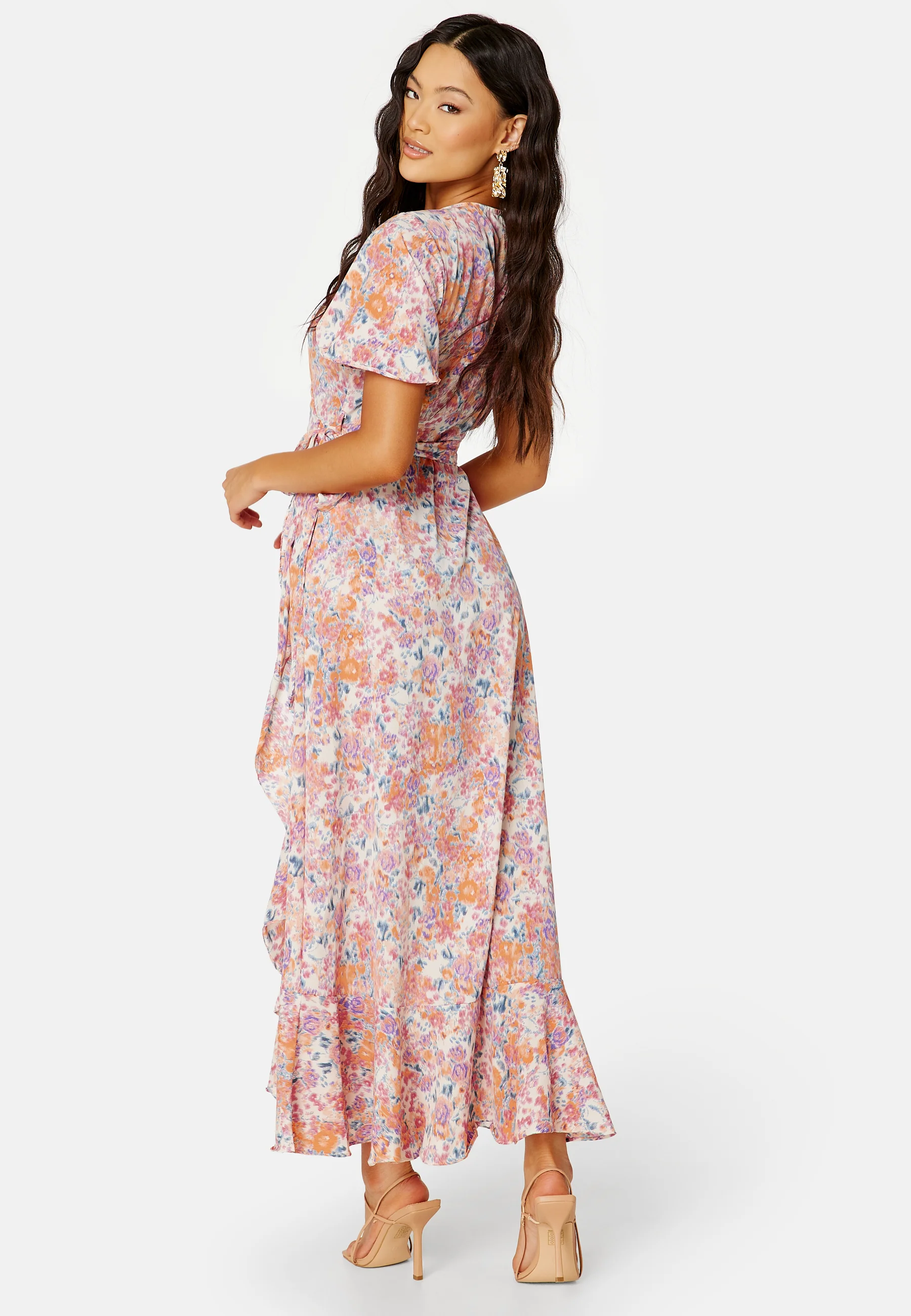 Papaya S/S Wrap Dress - Image 2