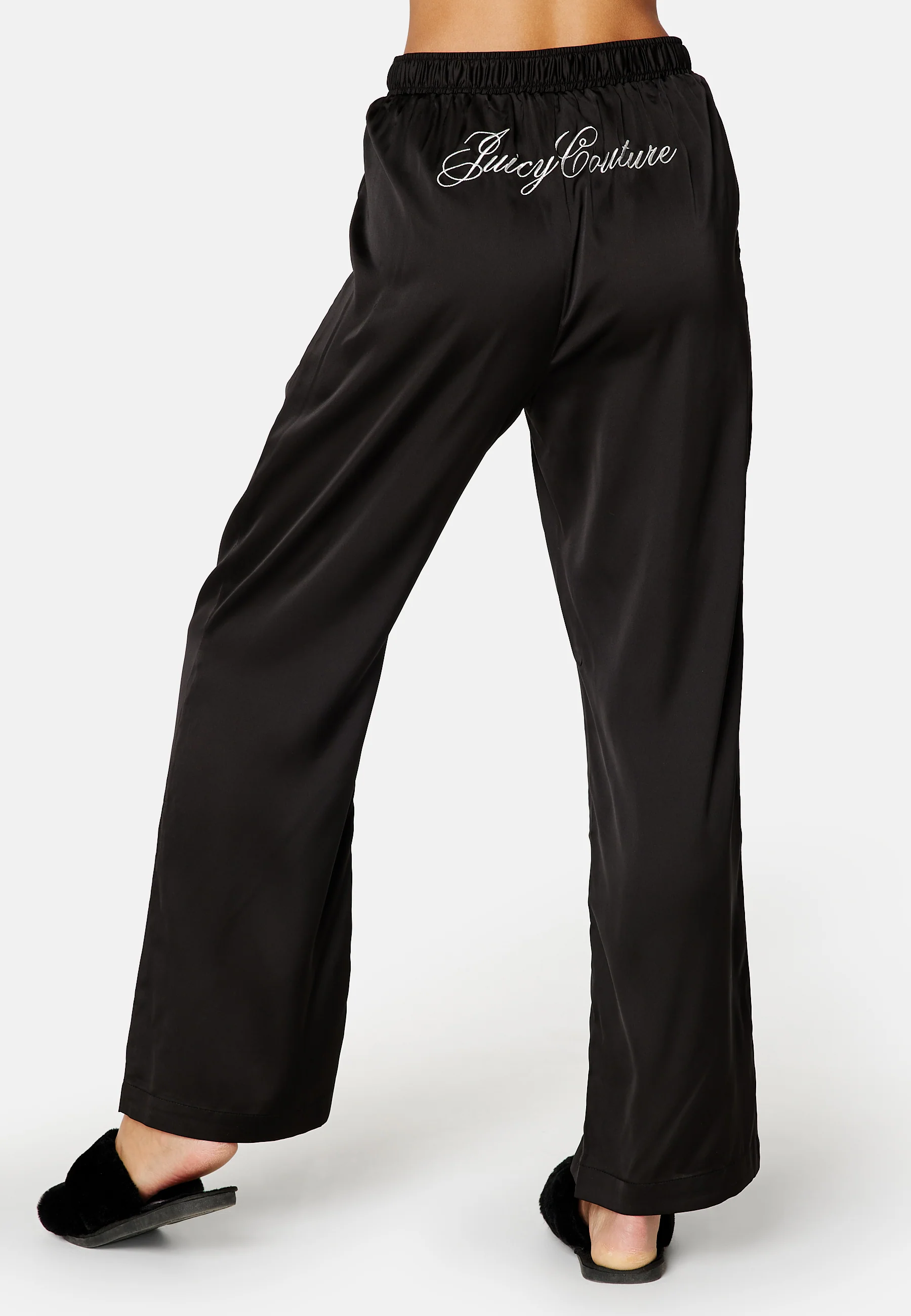 Paula Solid Satin Trouser - Image 3