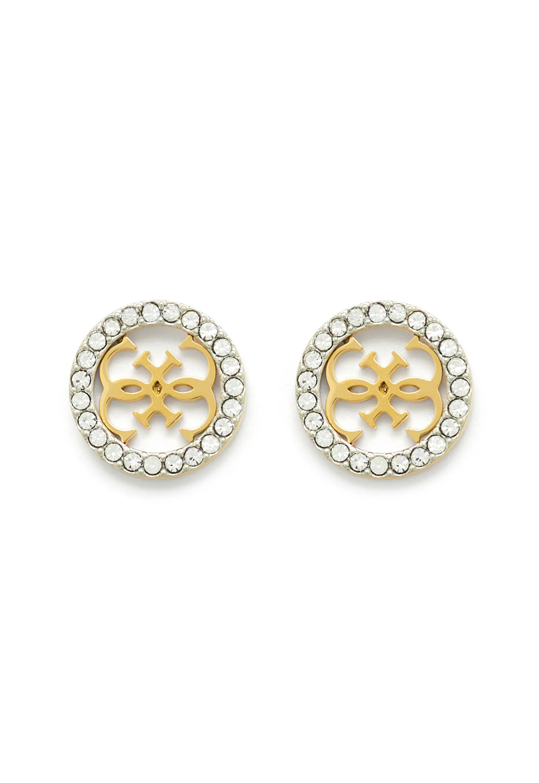 Pave Logo Studs