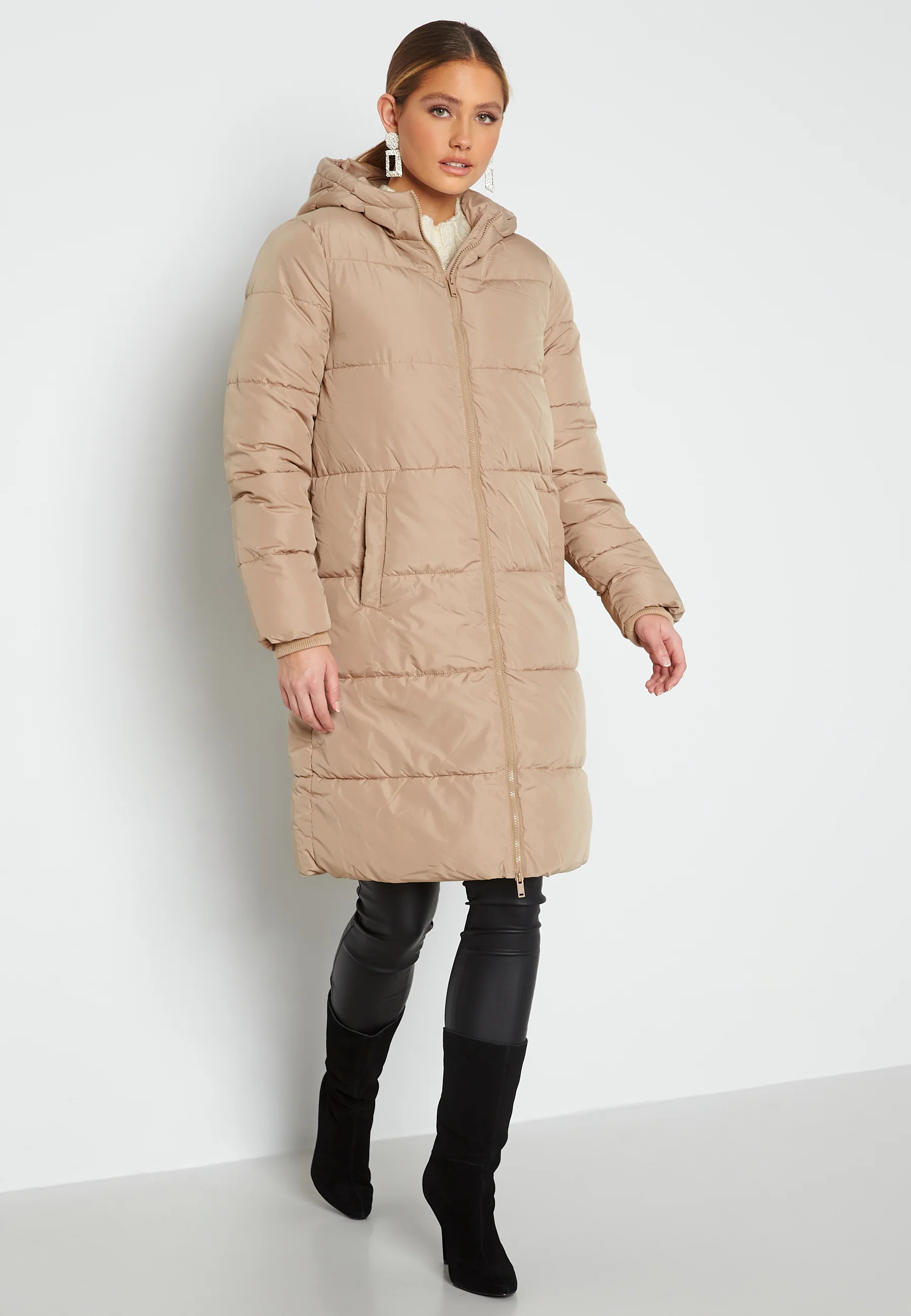 Pcbee New Long Puffer Jacket - Image 2