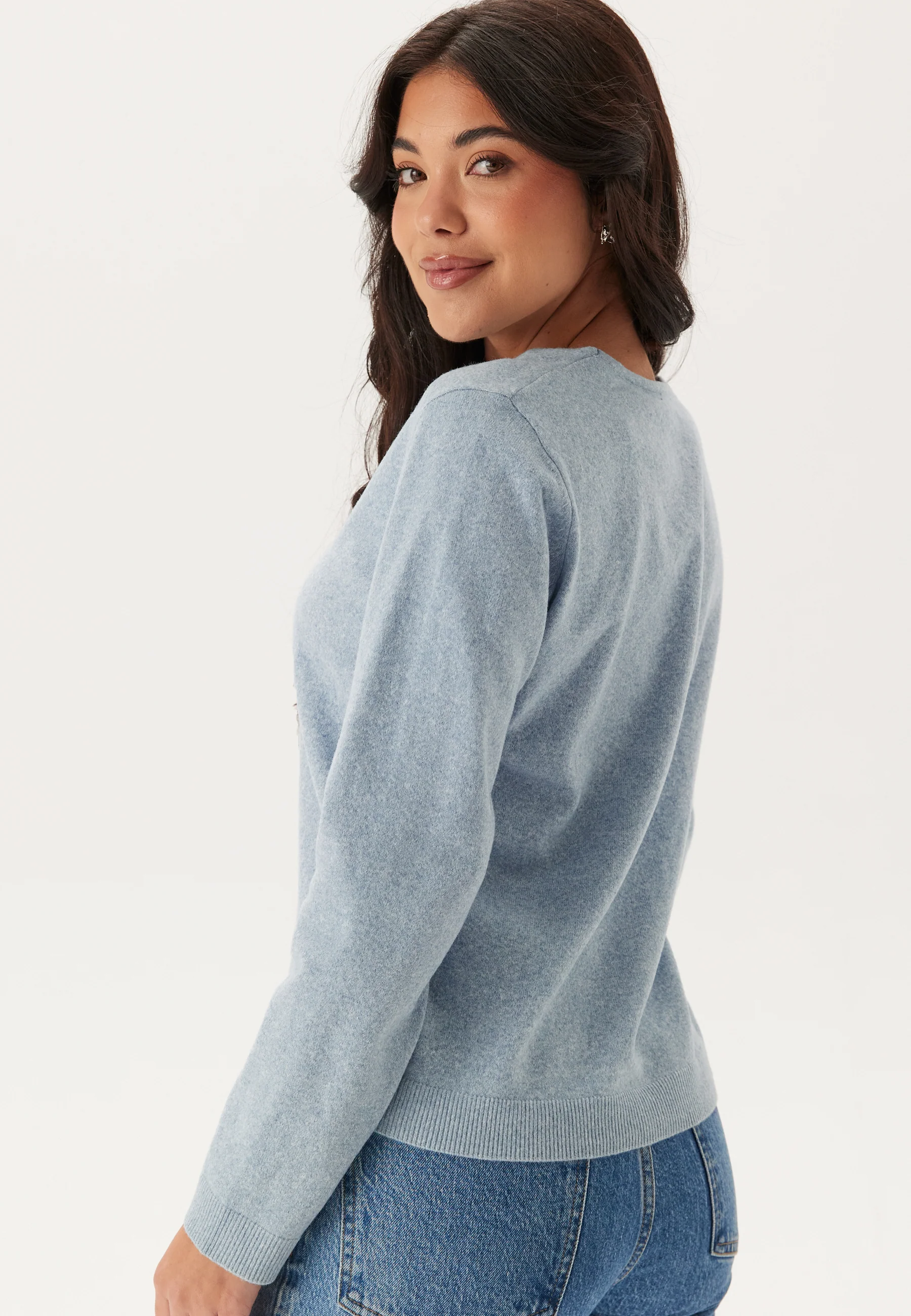 Pcbree Ls V-neck Knit - Image 2