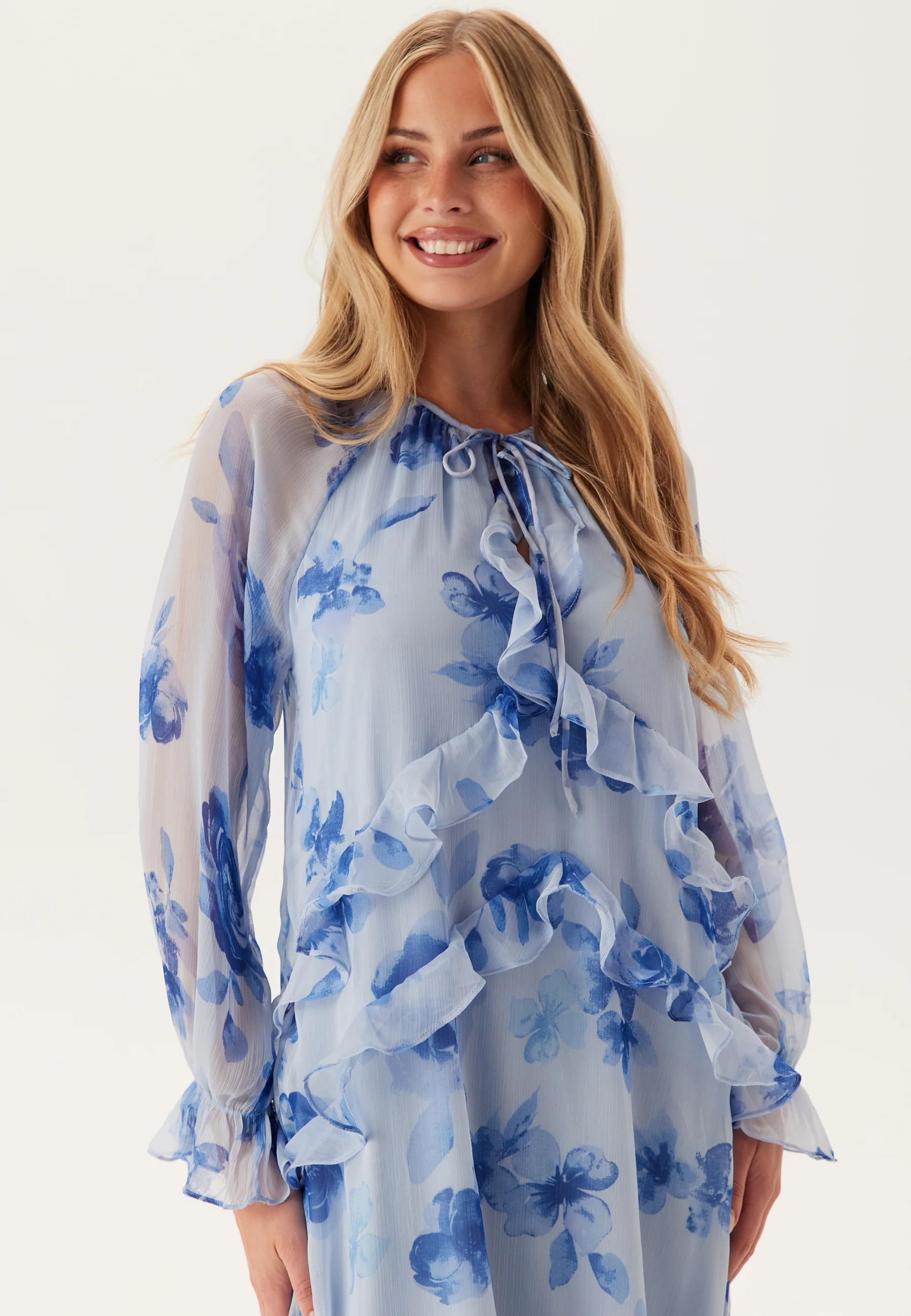 Pcclara Ls Long V-neck Dress - Image 3