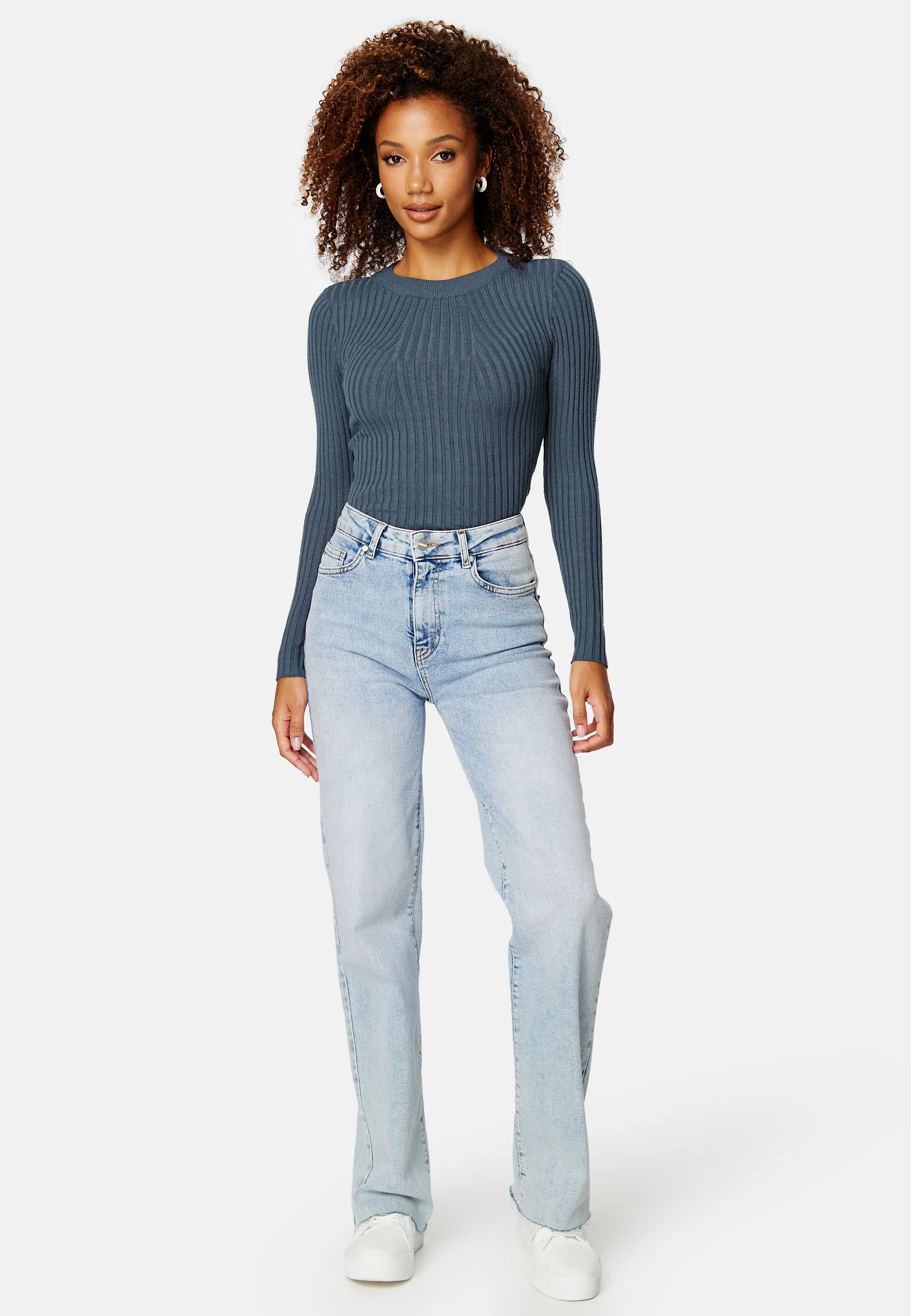 Pccrista LS O-Neck Knit - Image 2