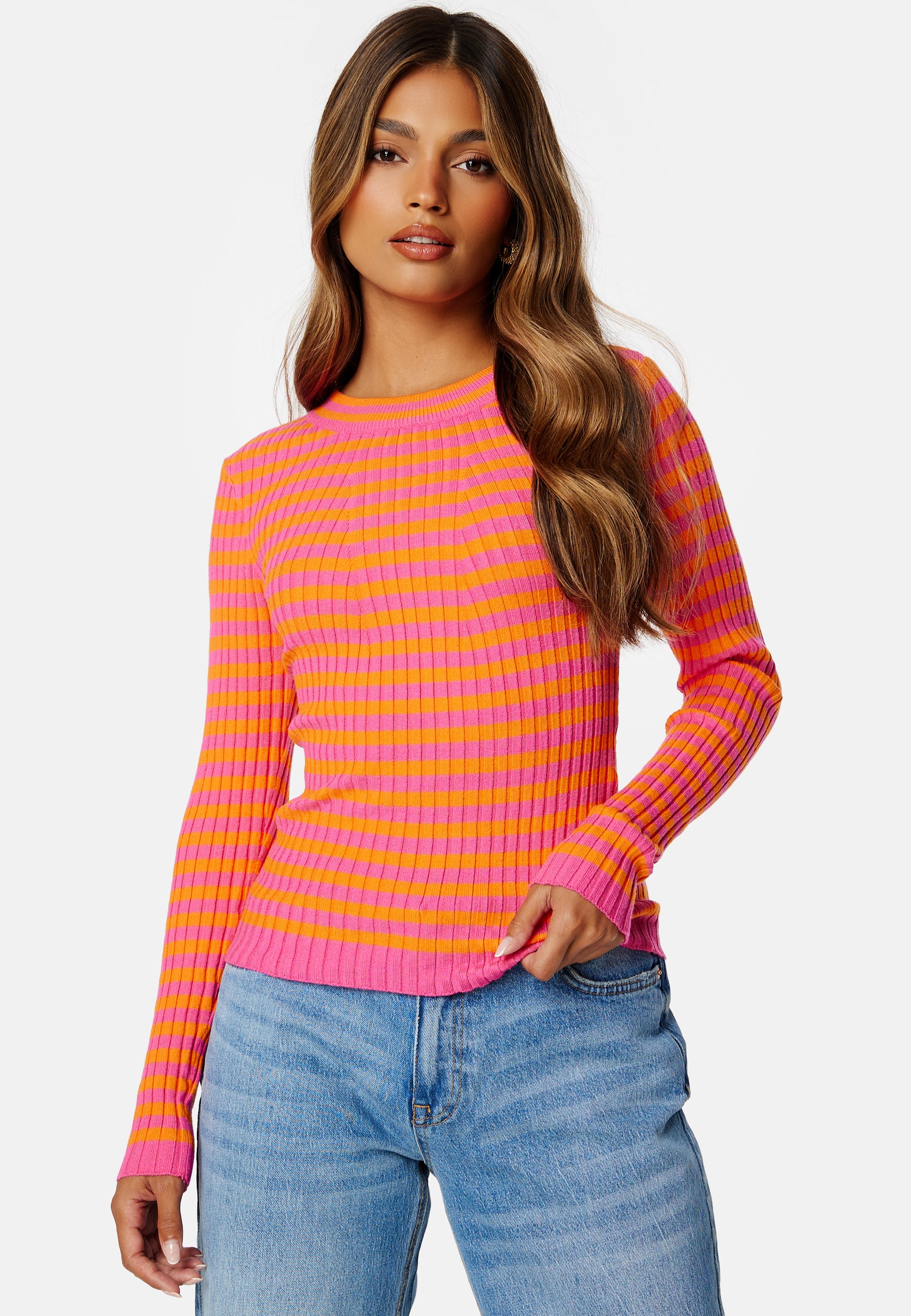Pccrista LS O-Neck Knit - Image 2