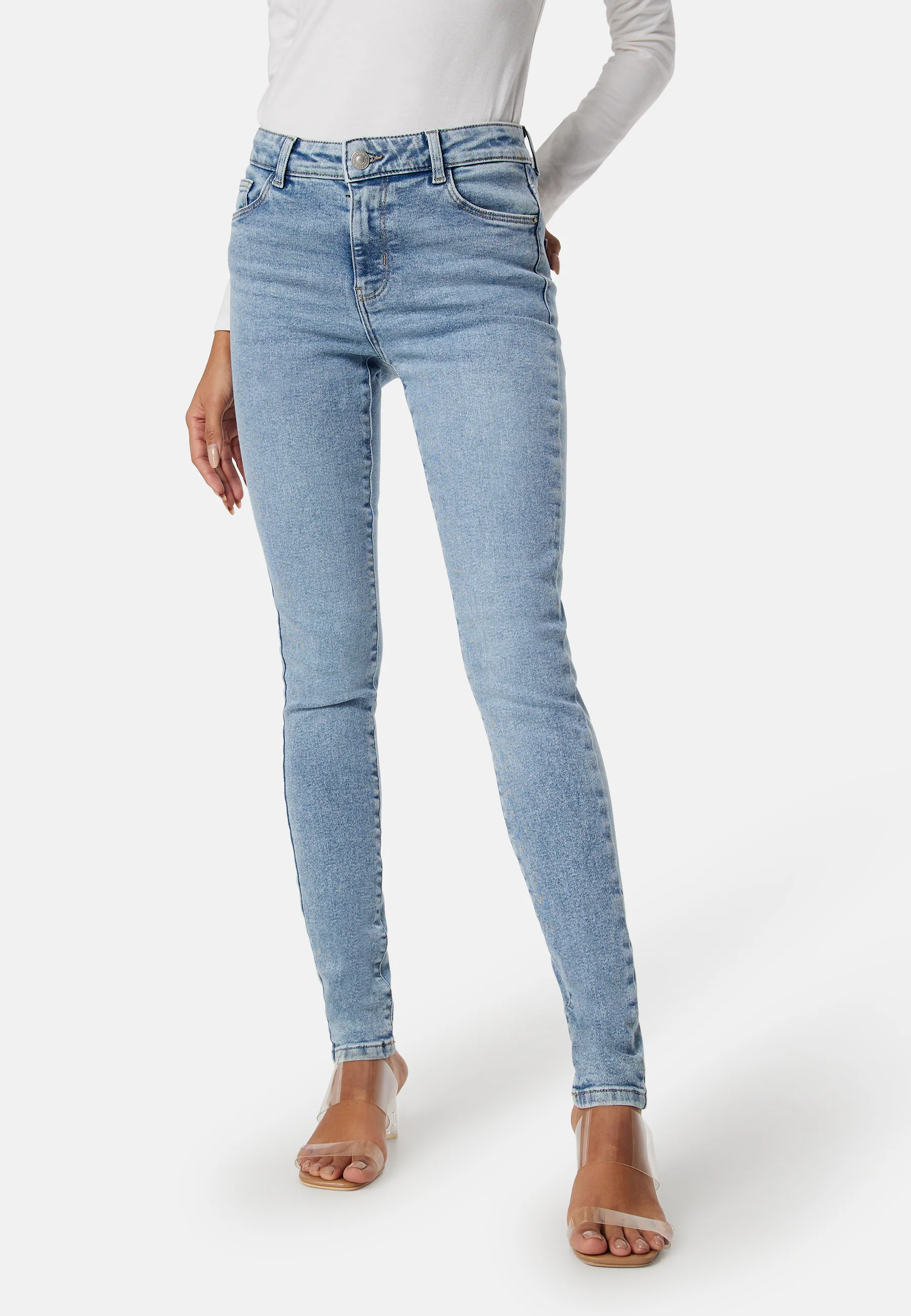 Pcdana Mid Waist Skinny Jeans - Image 2