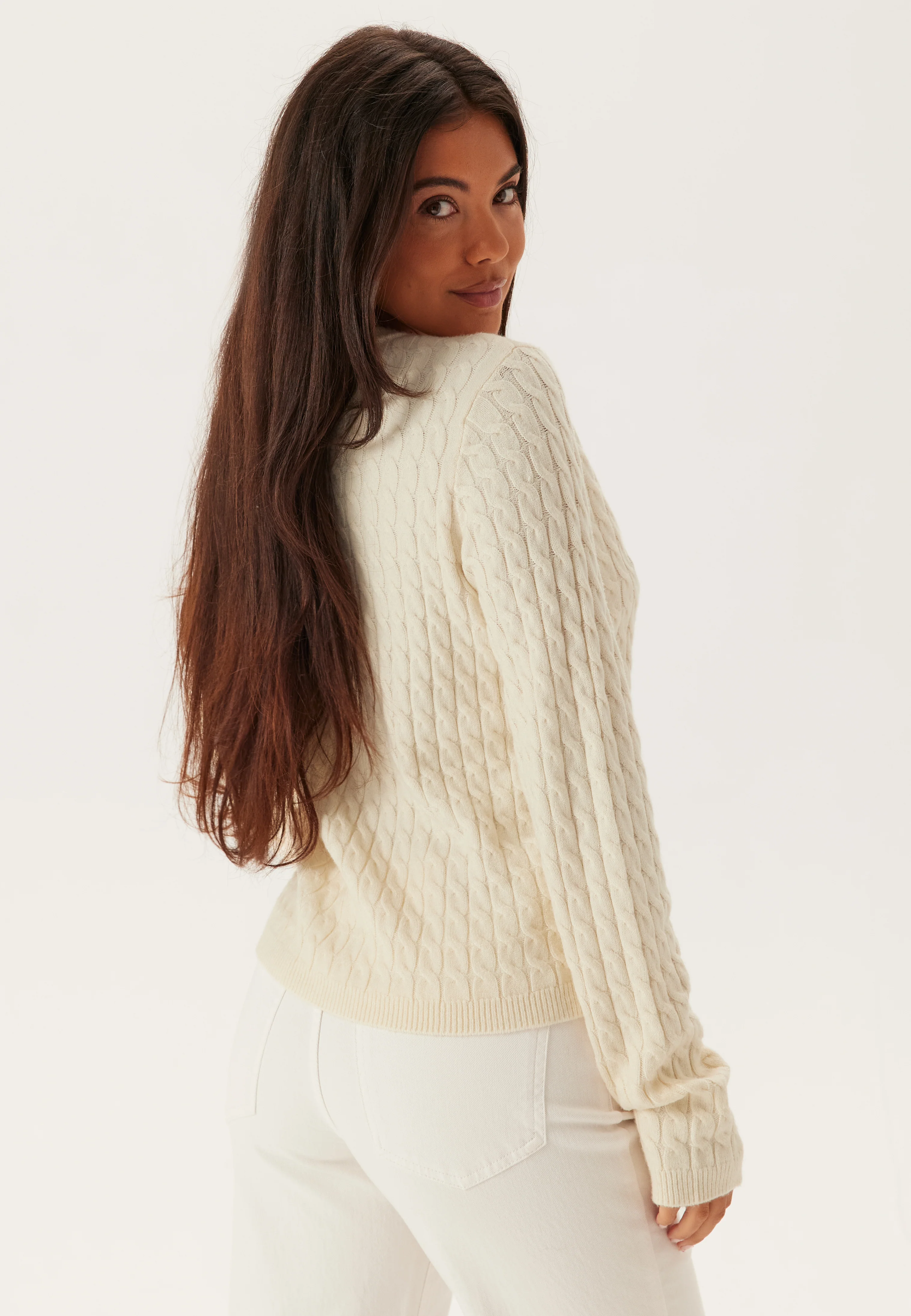 Pcfia Ls Cable Knit - Image 4