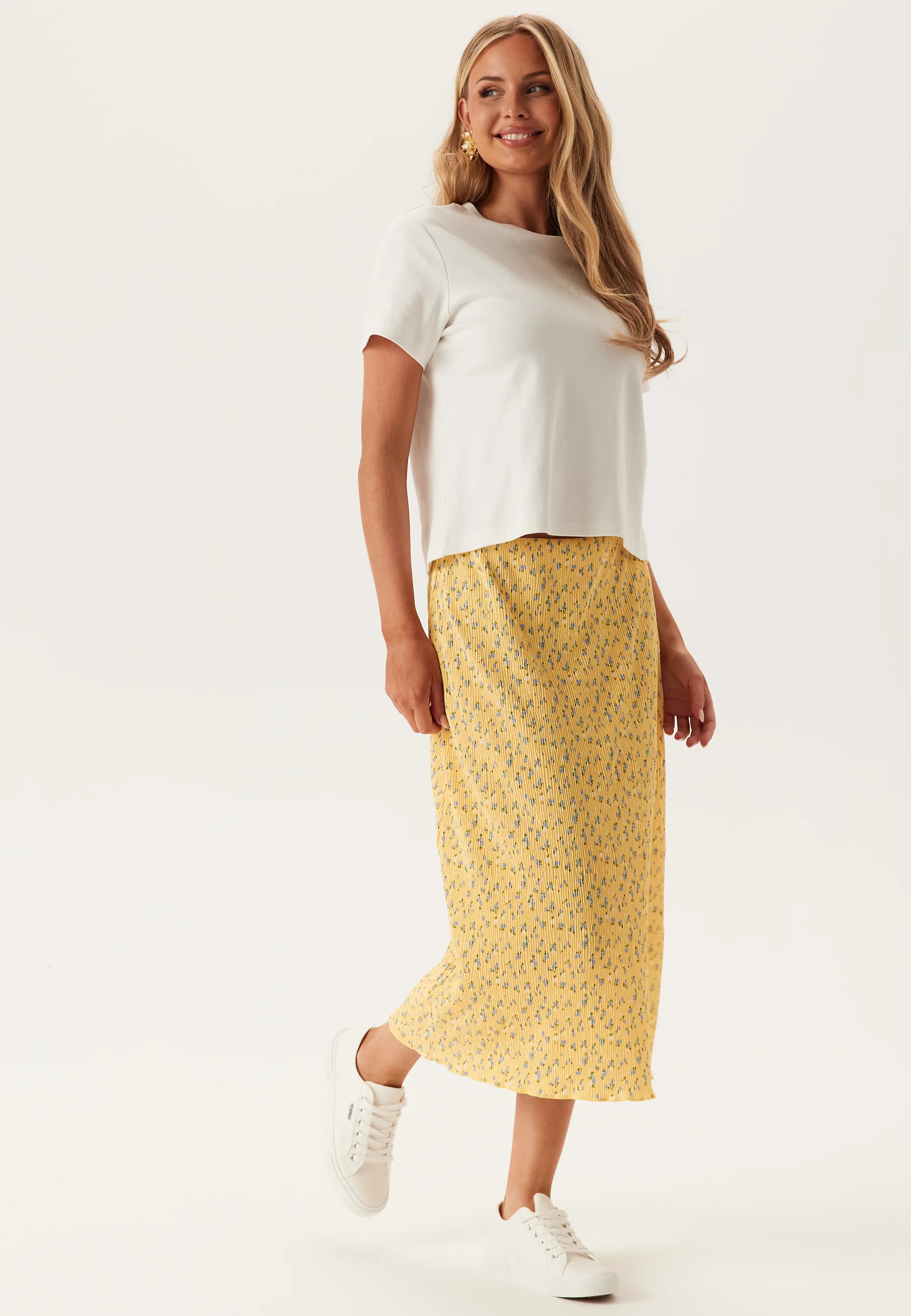 Pcflora Hw Midi Skirt