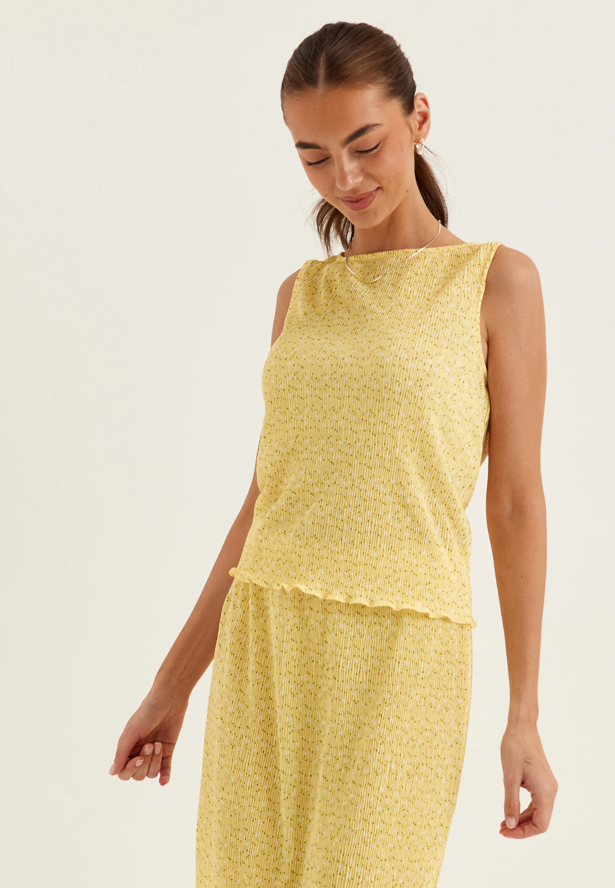 Pcflora Sl Tank Top Jrs - Image 2
