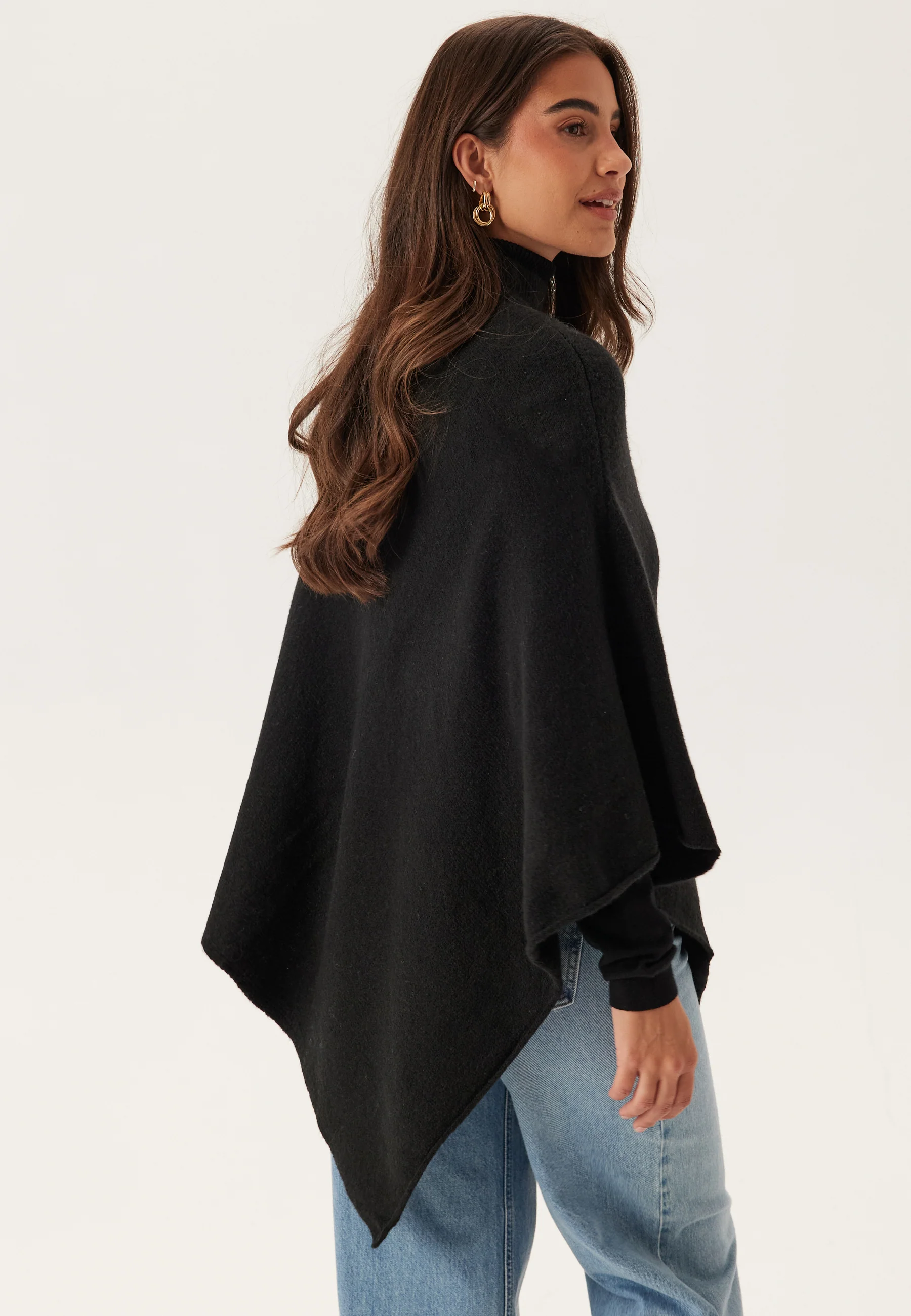 Pcfortuna High Neck Poncho - Image 3