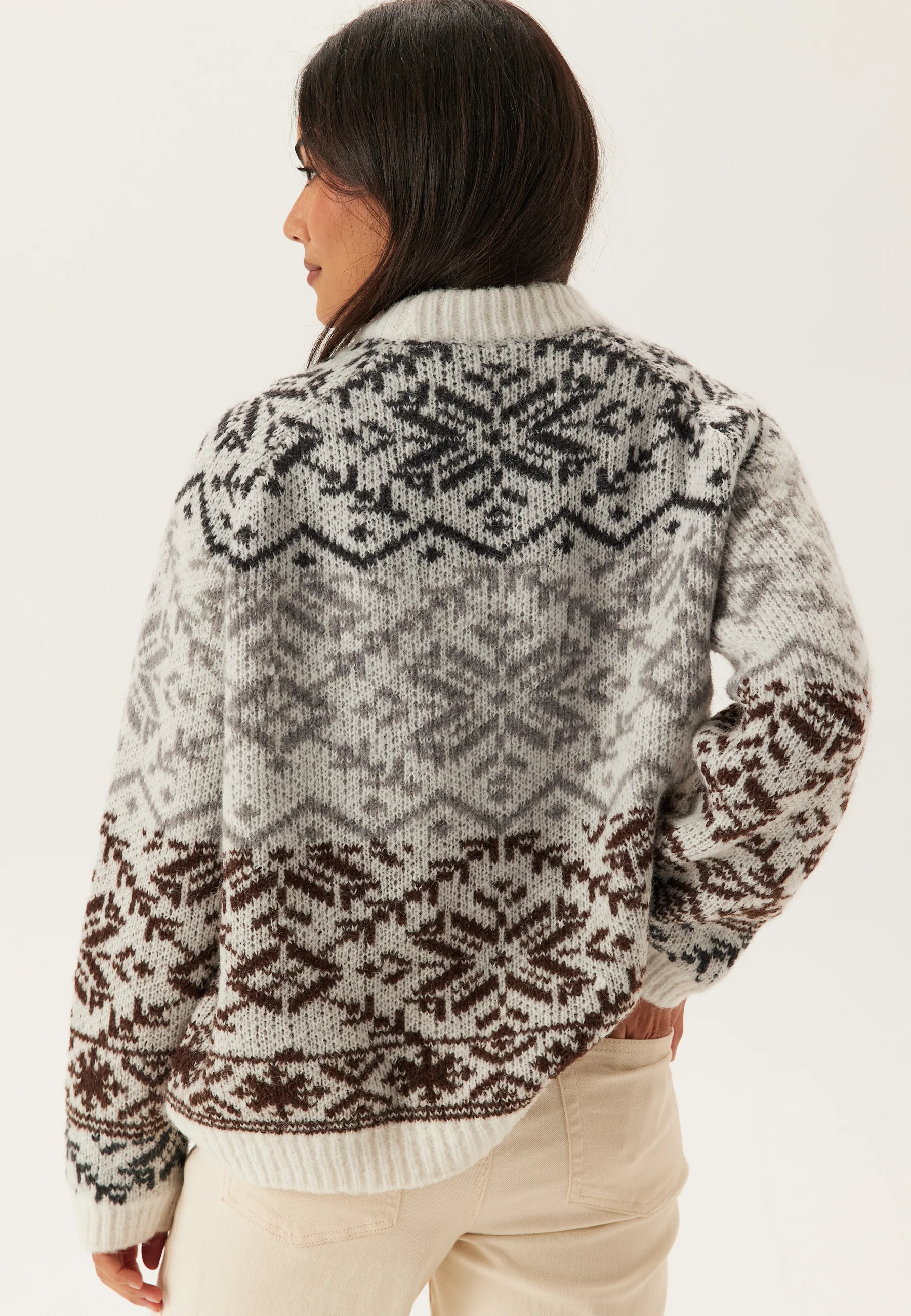 Pcjo Ls High Neck Knit - Image 2