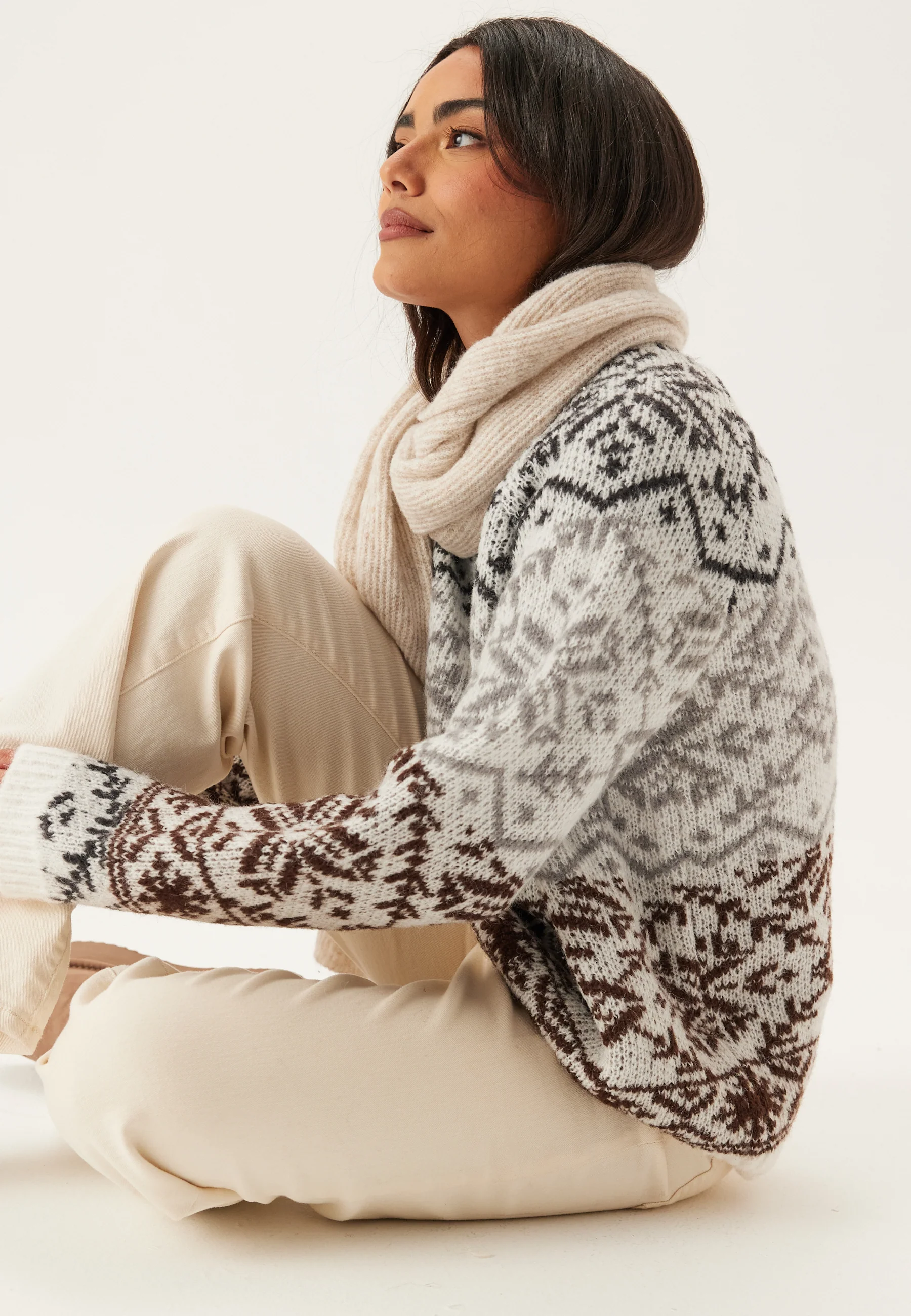 Pcjo Ls High Neck Knit - Image 5