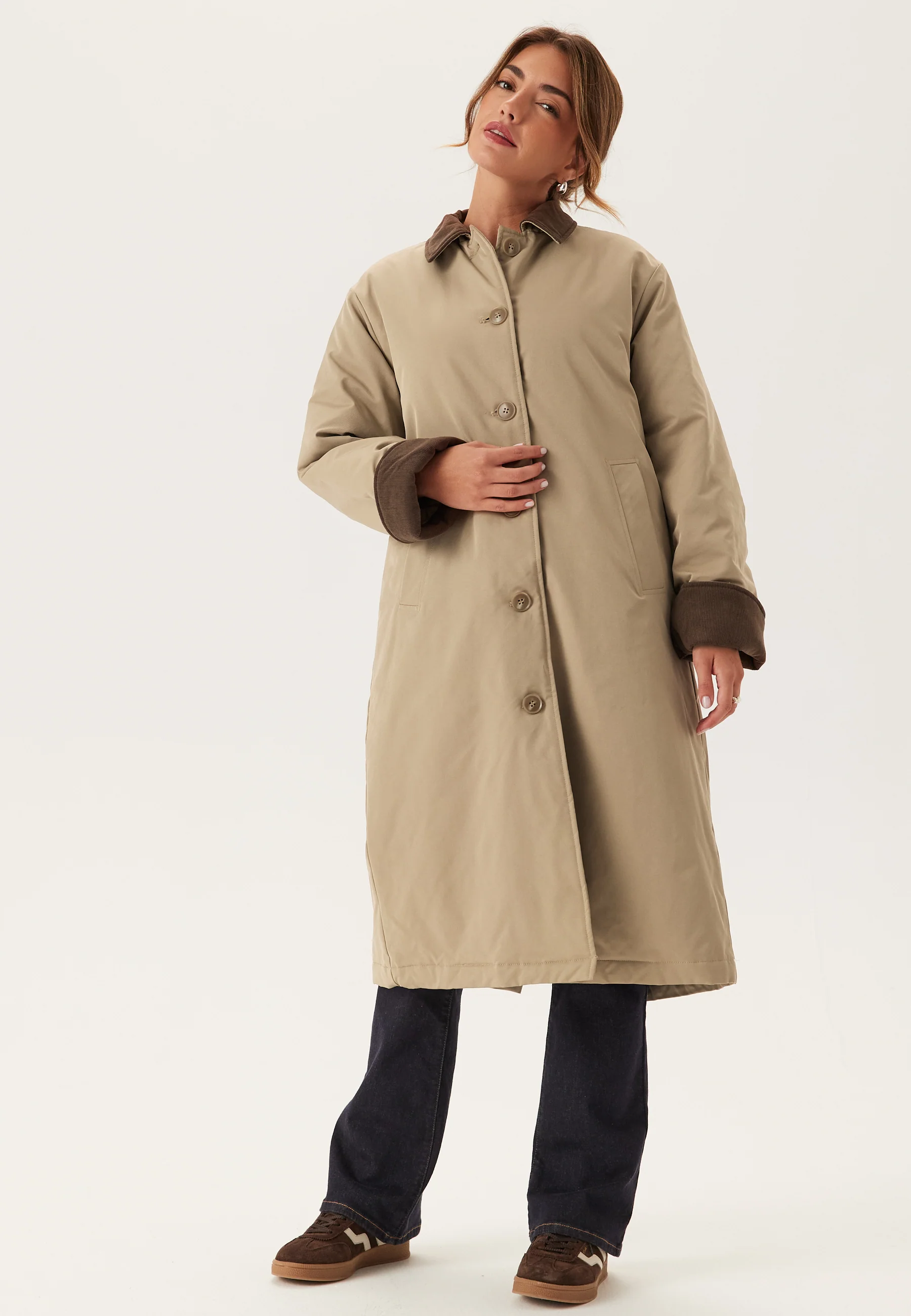 Pcjorma Long Corduroy Jacket - Image 3