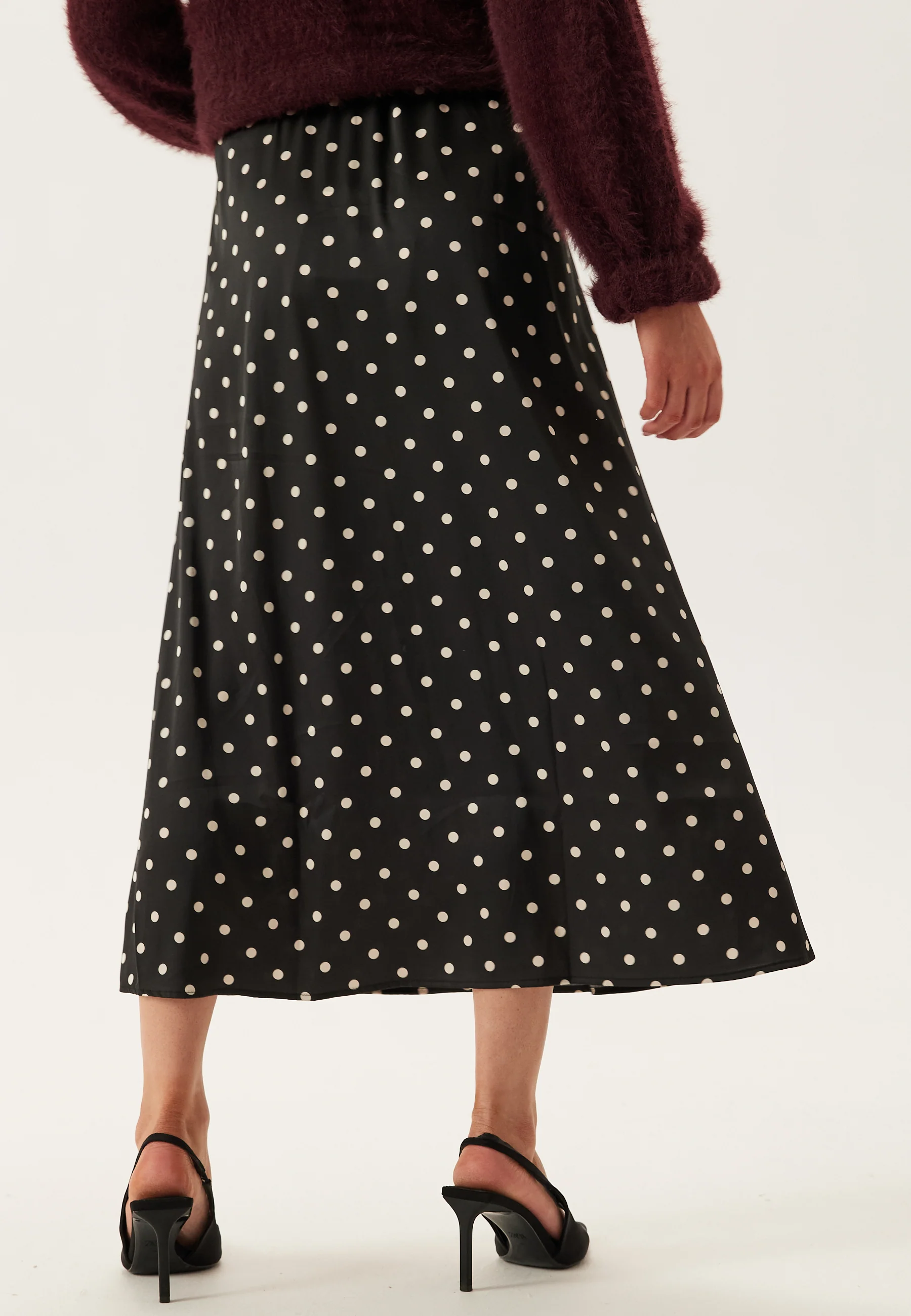 Pcjytta Hw Ankle Satin Skirt - Image 2