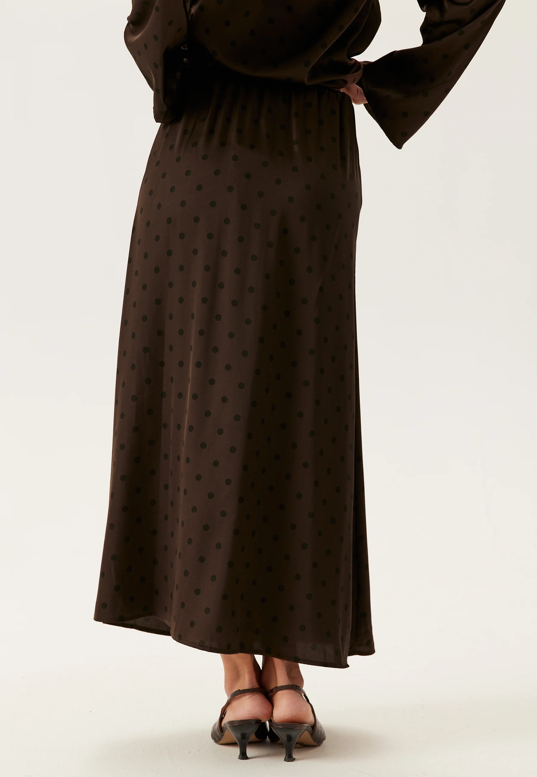 Pcjytta Hw Ankle Satin Skirt - Image 3