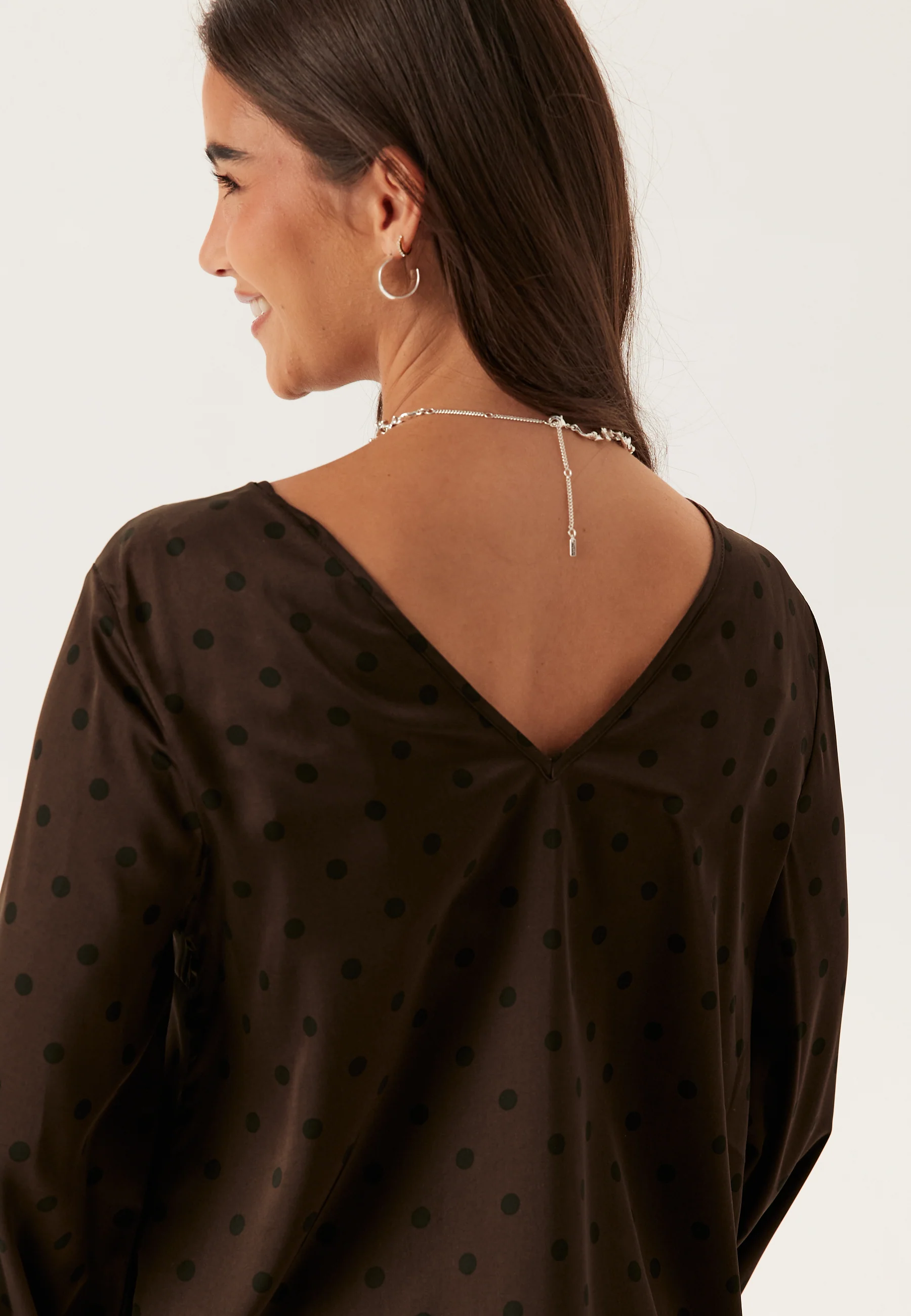 Pcjytta Ls Satin Top - Image 4