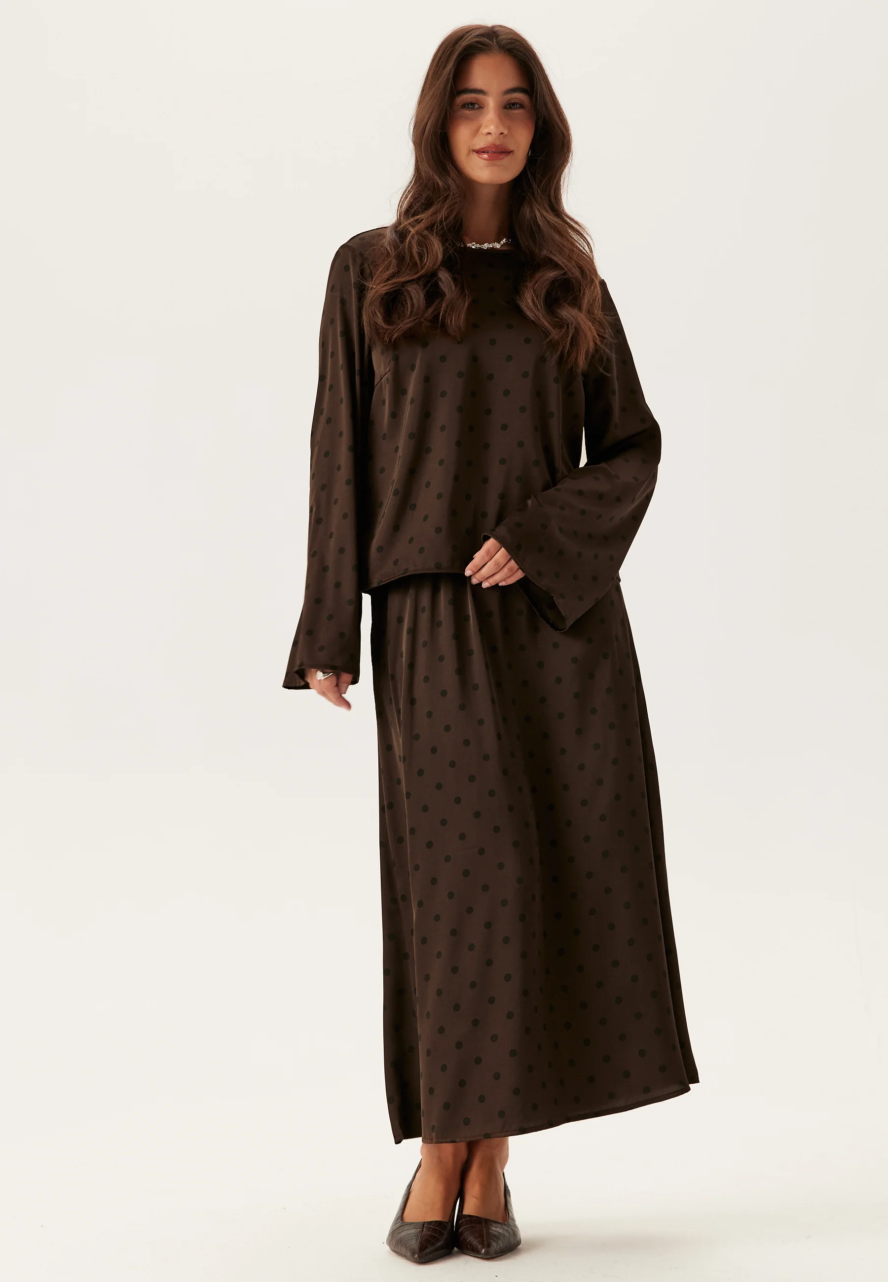 Pcjytta Ls Satin Top - Image 5