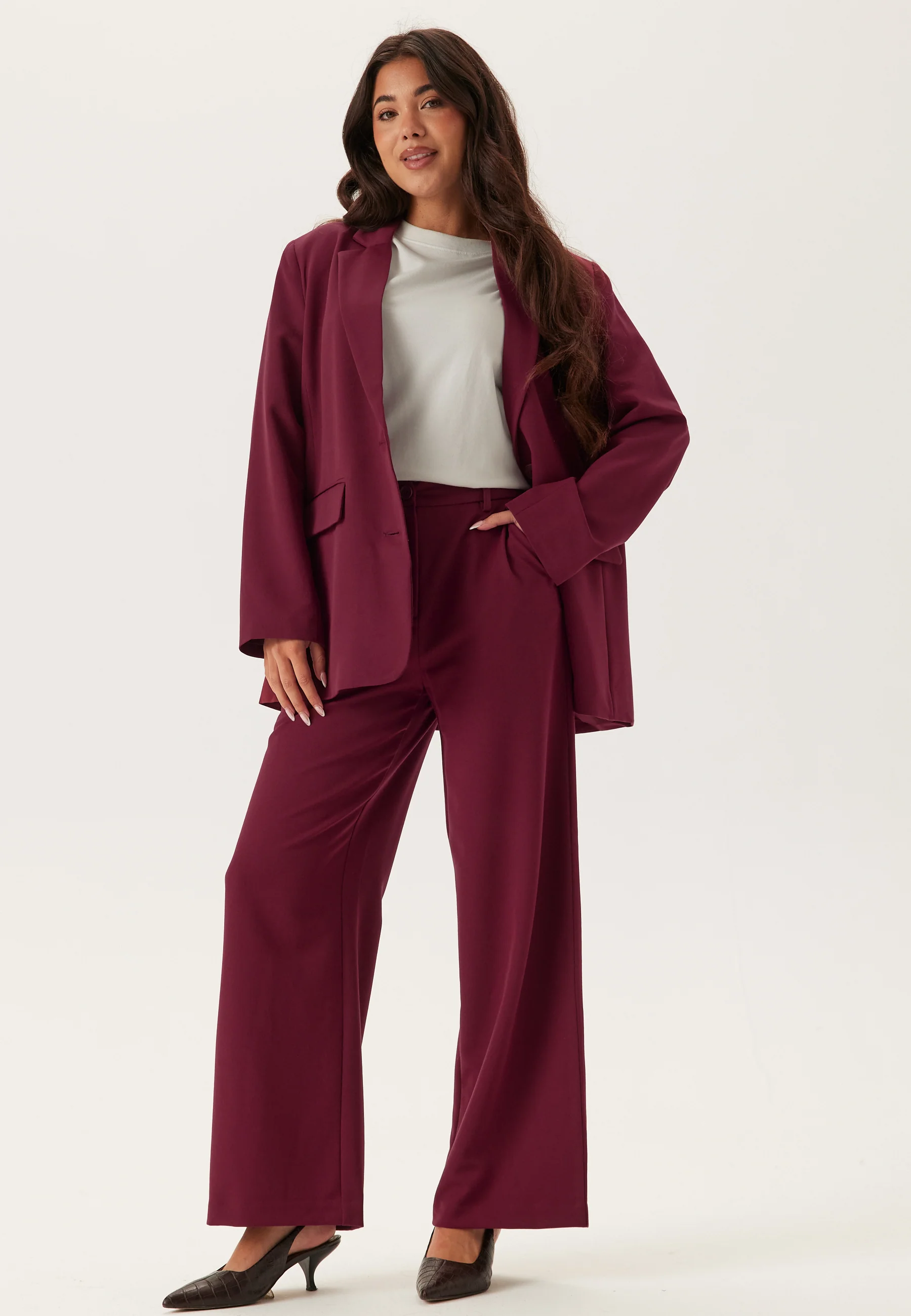 Pckamil Ls Loose Blazer - Image 3