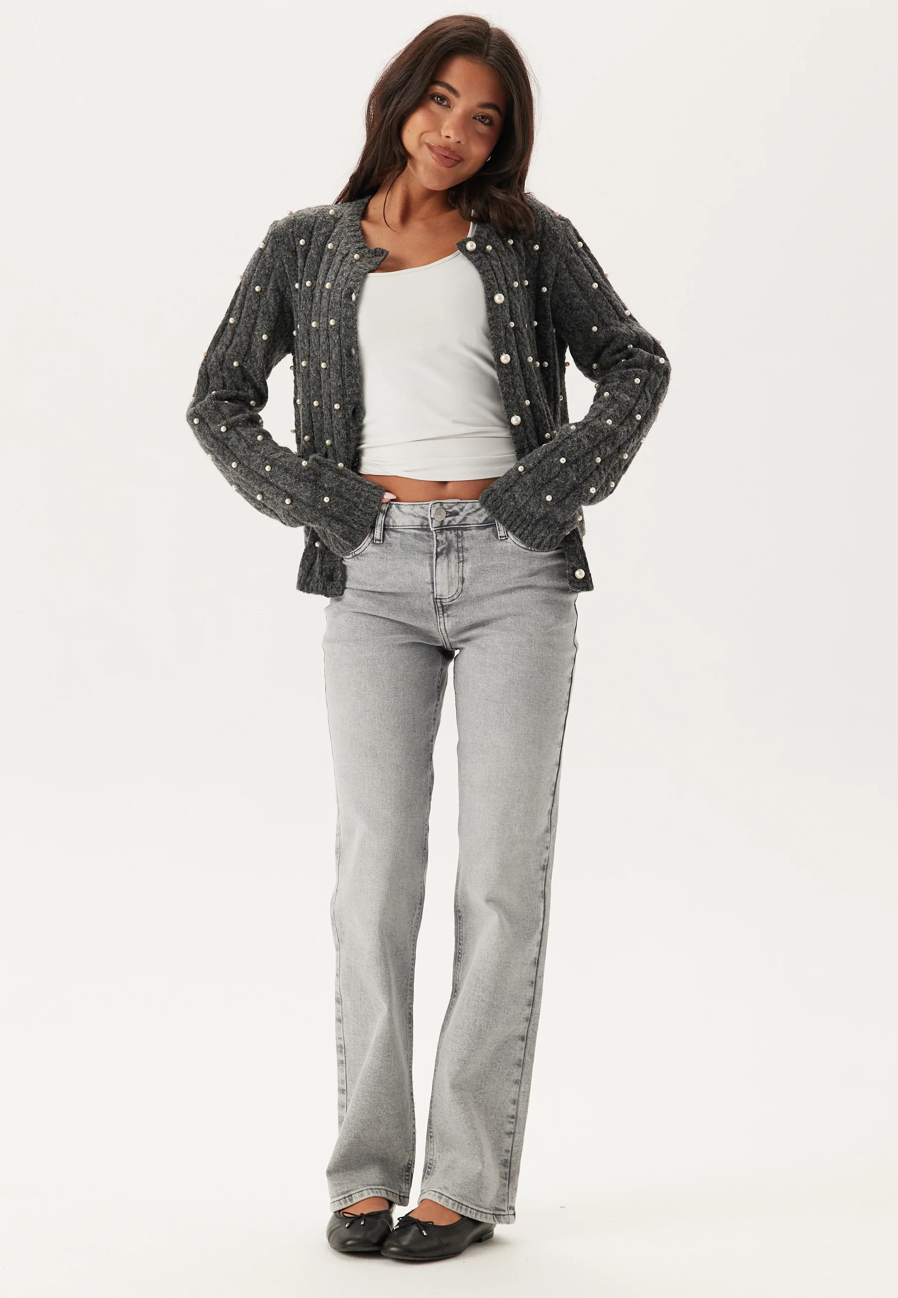 Pckelly Mw Straight Jeans Lg - Image 3