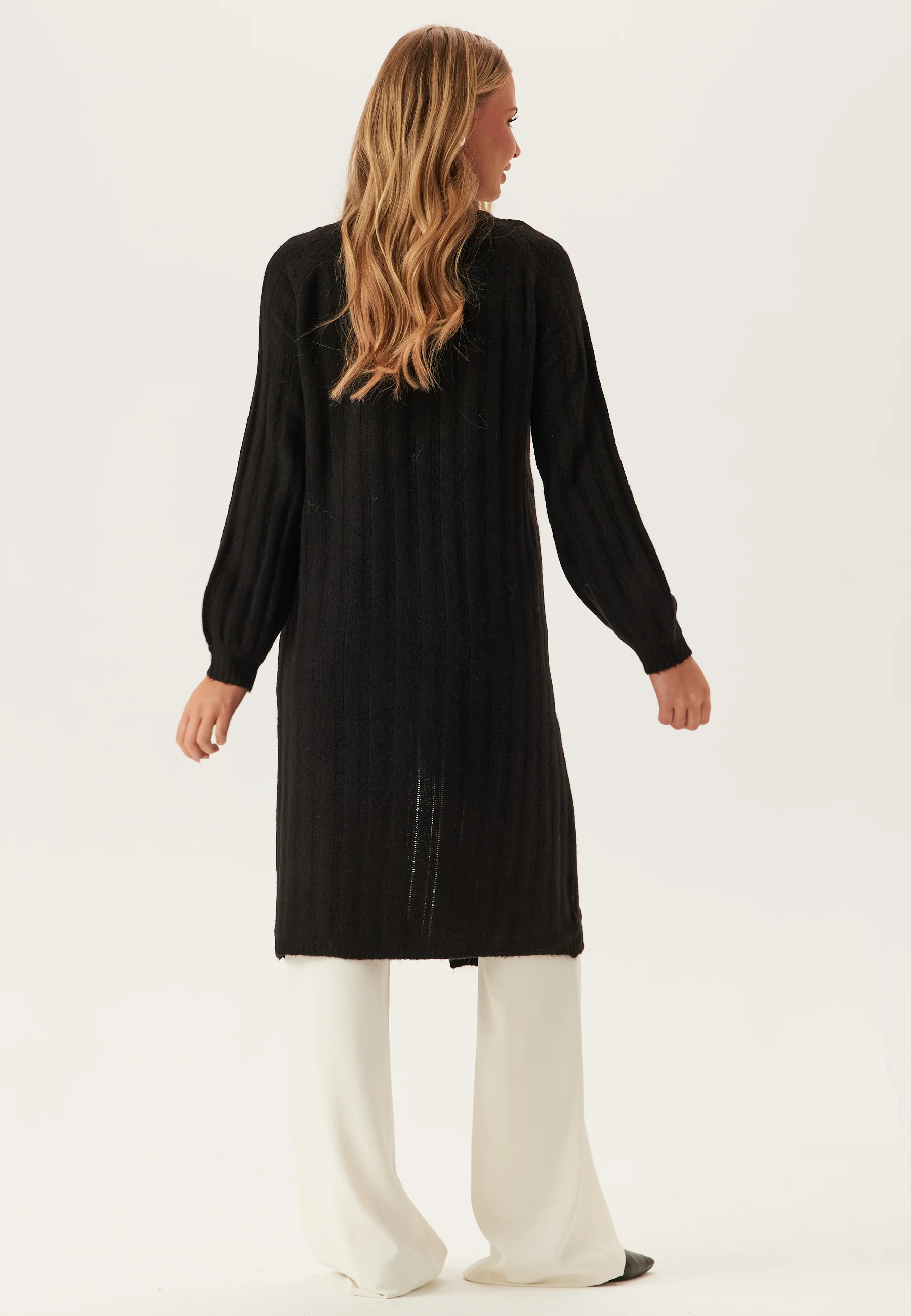Pcmaggy Ls Long Knit Cardigan - Image 2